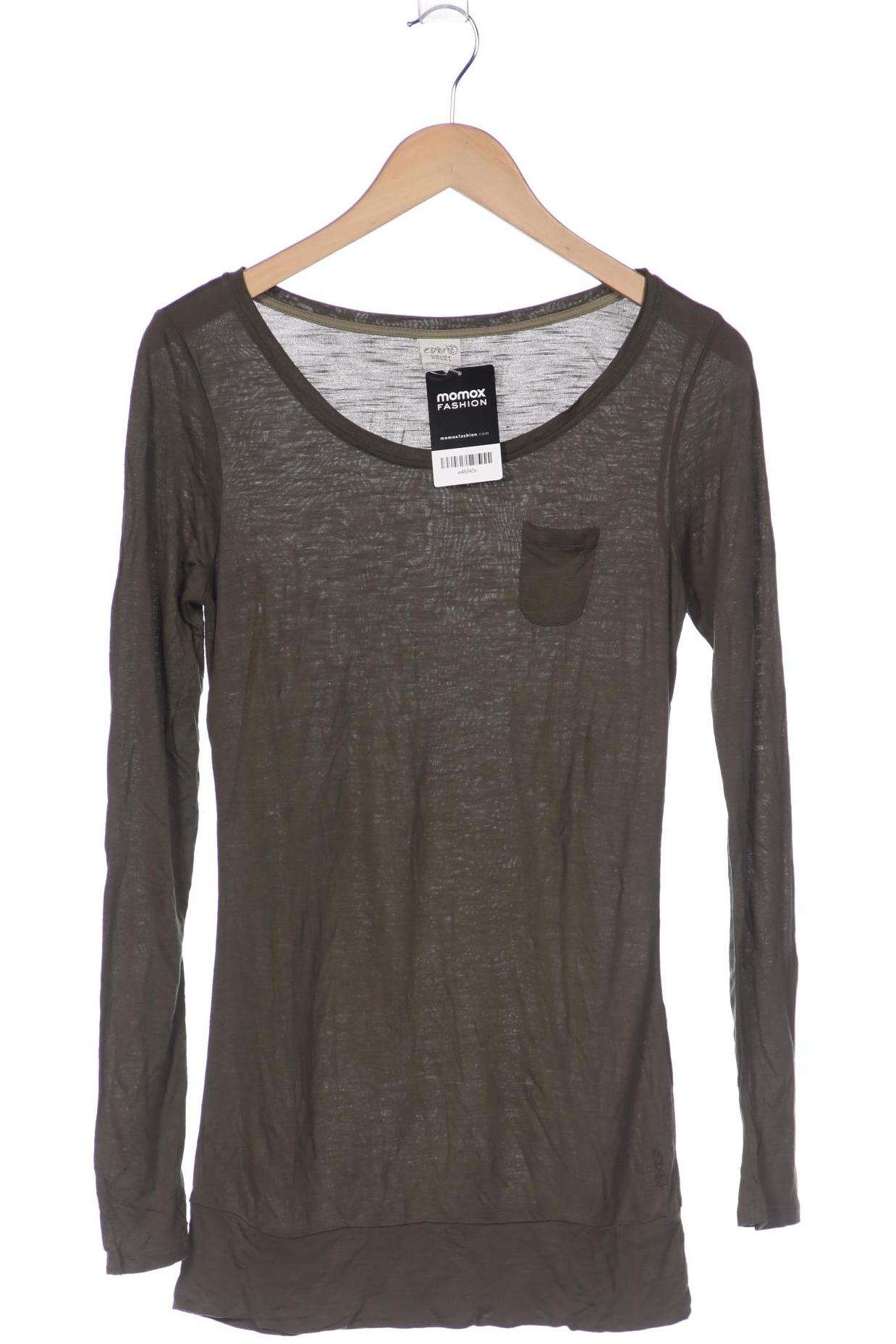

Esprit Damen Langarmshirt, grün, Gr. 38