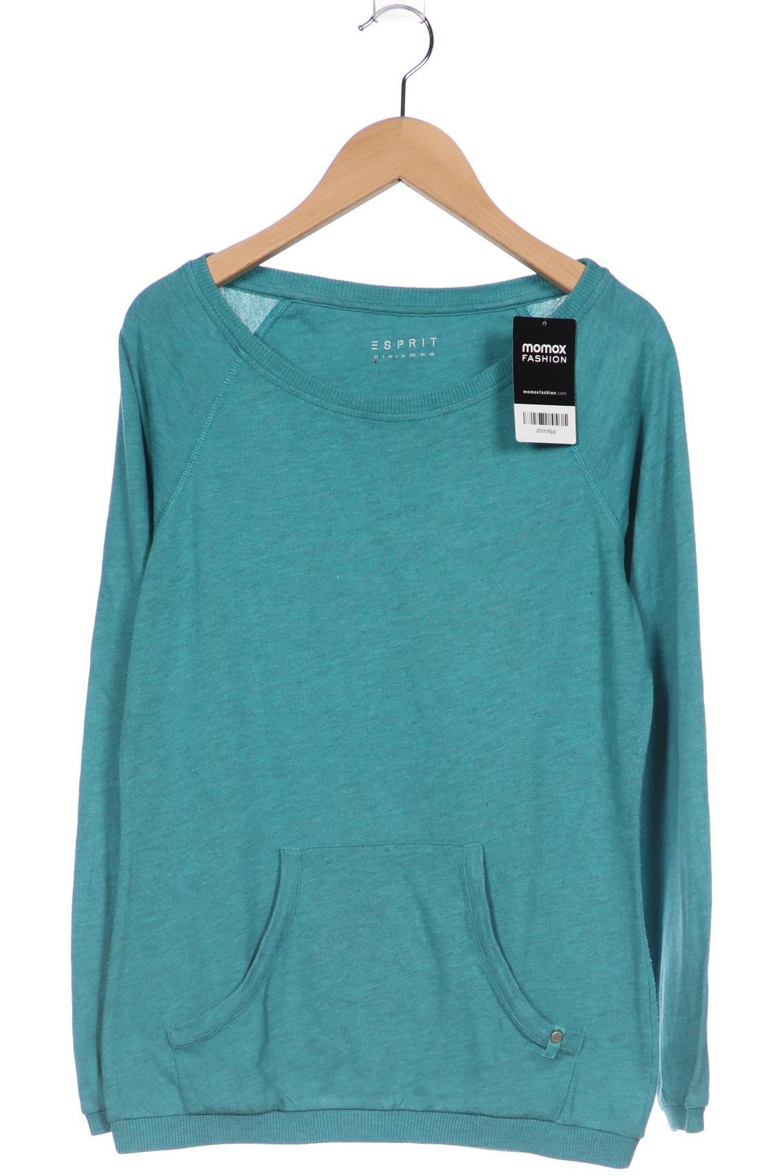 

Esprit Damen Langarmshirt, türkis, Gr. 34