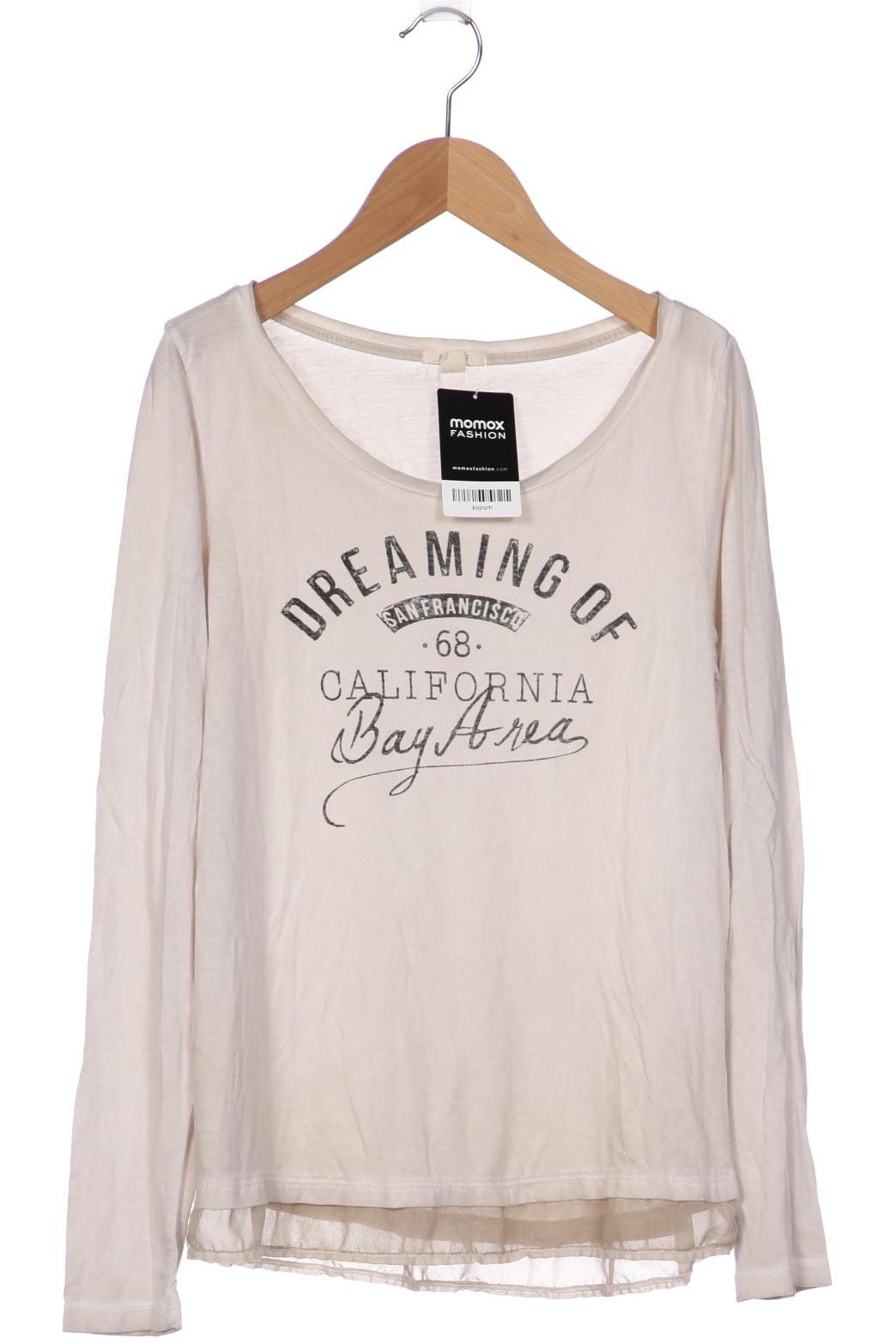 

Esprit Damen Langarmshirt, beige, Gr. 34