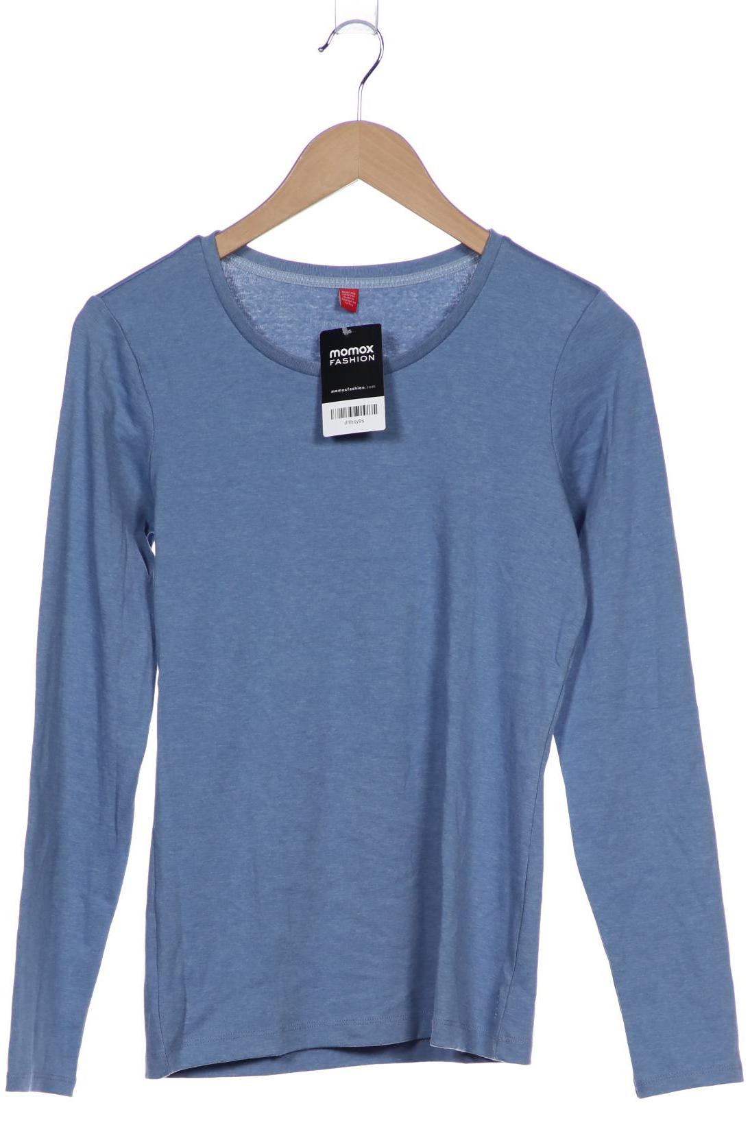 

Esprit Damen Langarmshirt, blau, Gr. 38