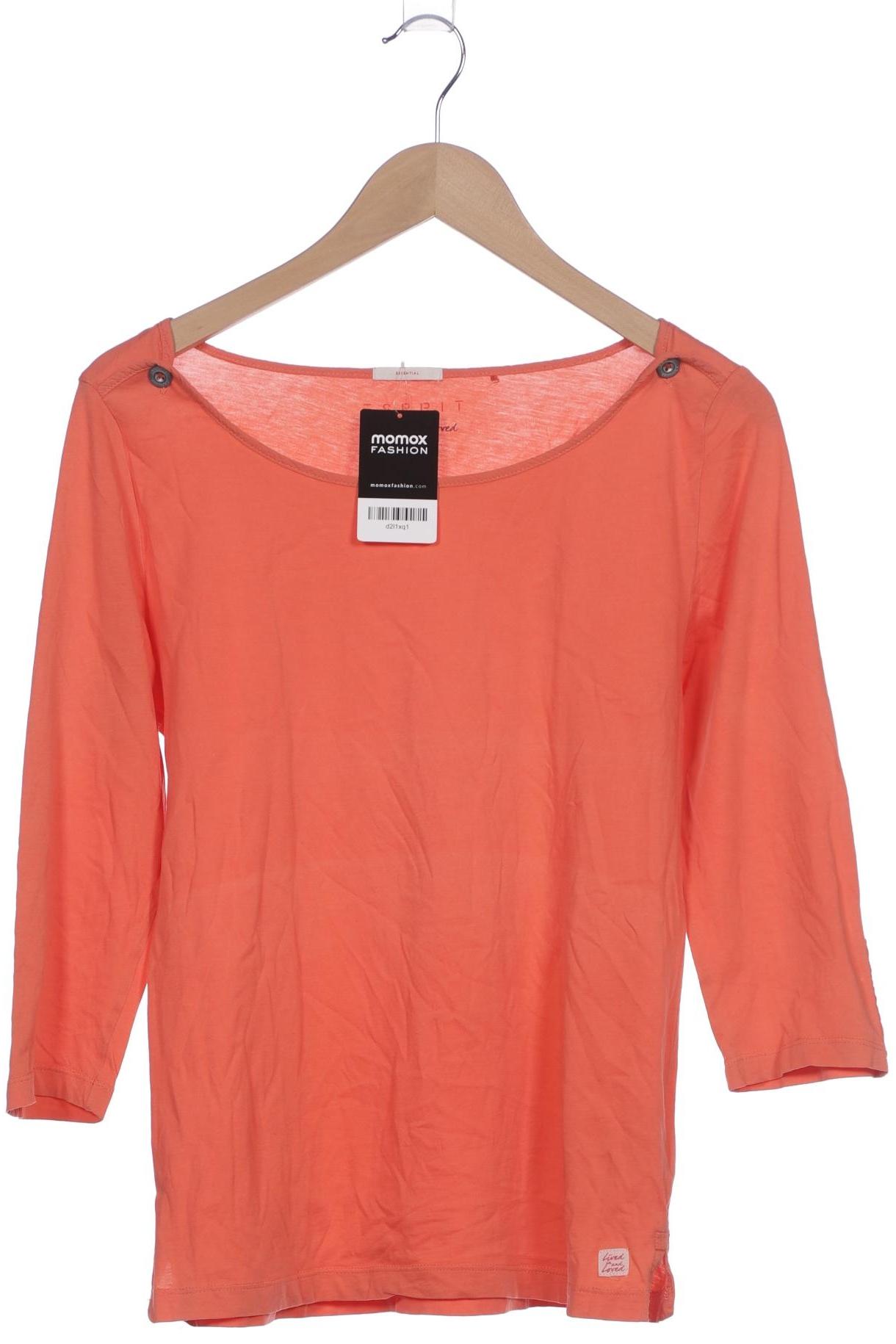

Esprit Damen Langarmshirt, orange, Gr. 38