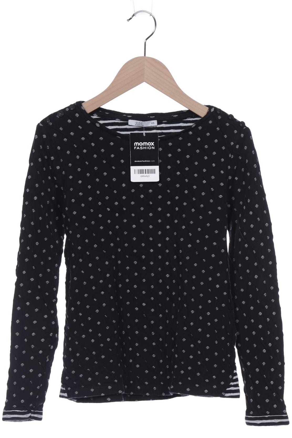 

Esprit Damen Langarmshirt, schwarz, Gr. 34