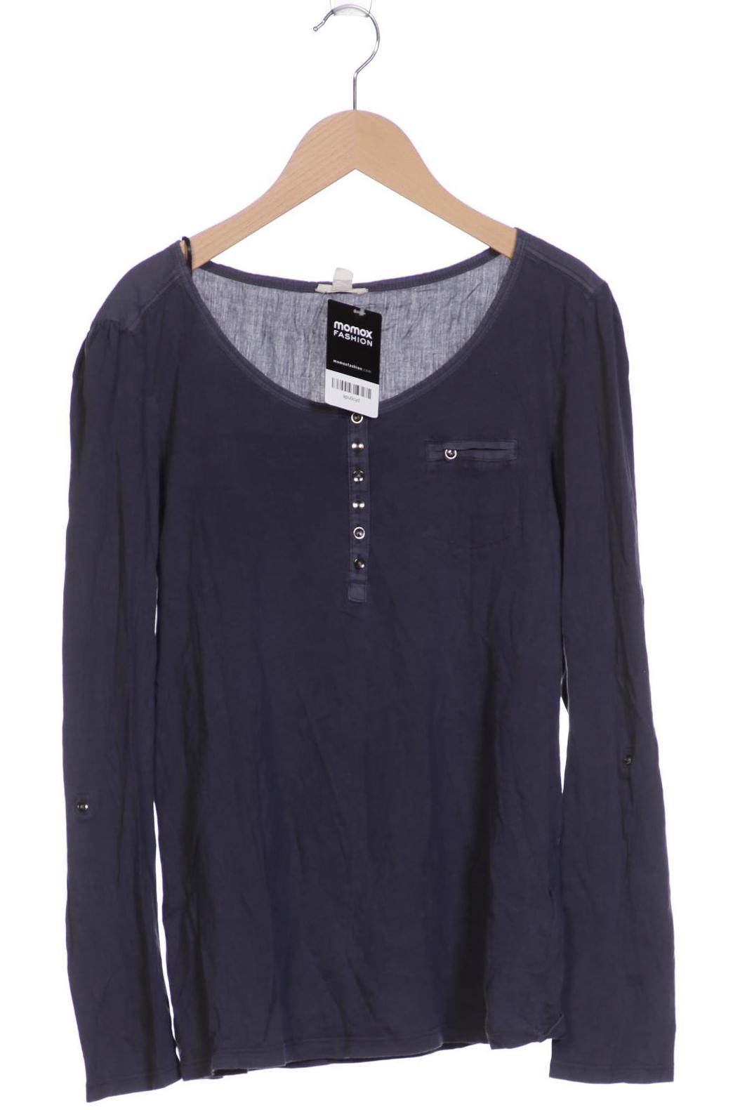 

Esprit Damen Langarmshirt, marineblau, Gr. 38