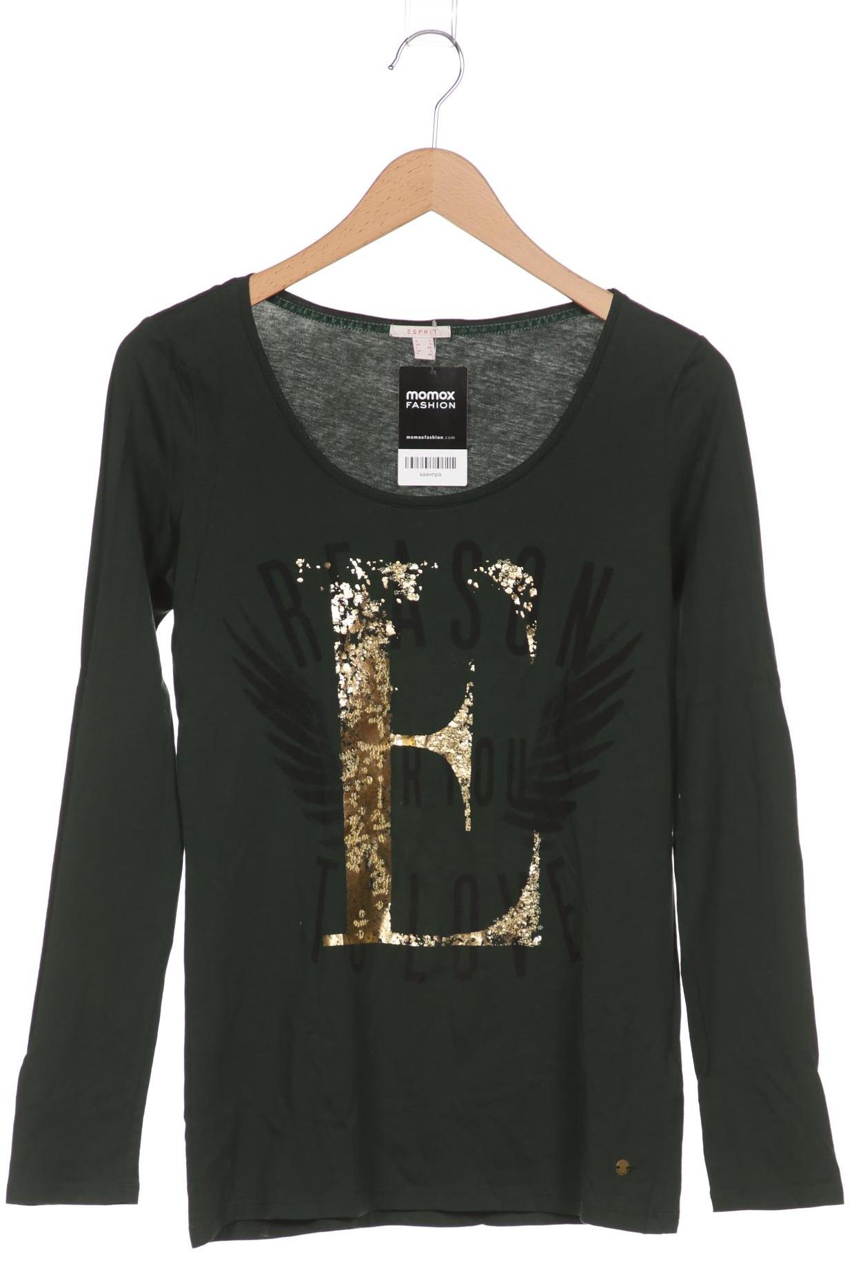 

Esprit Damen Langarmshirt, grün, Gr. 42