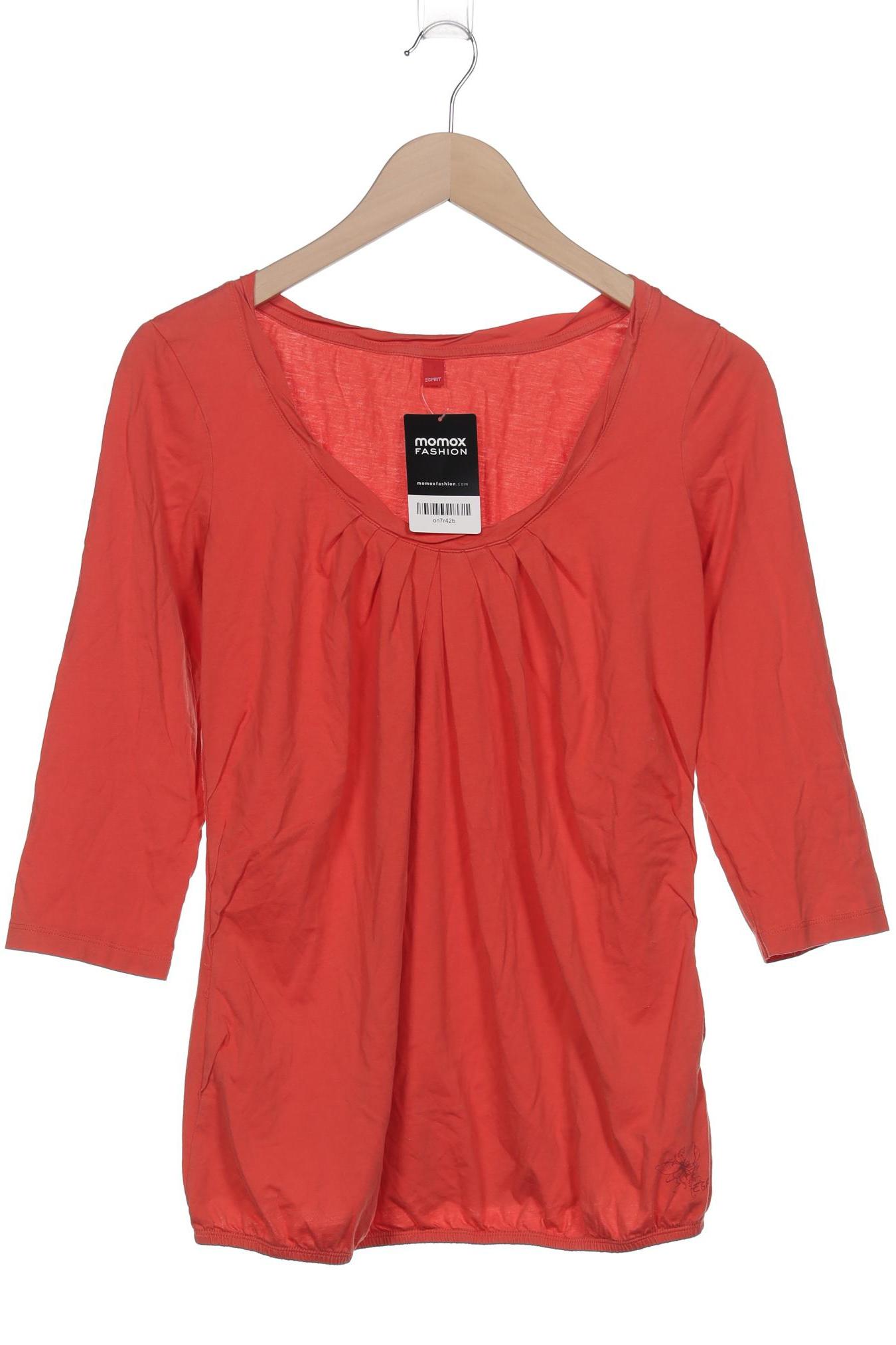

Esprit Damen Langarmshirt, orange, Gr. 44