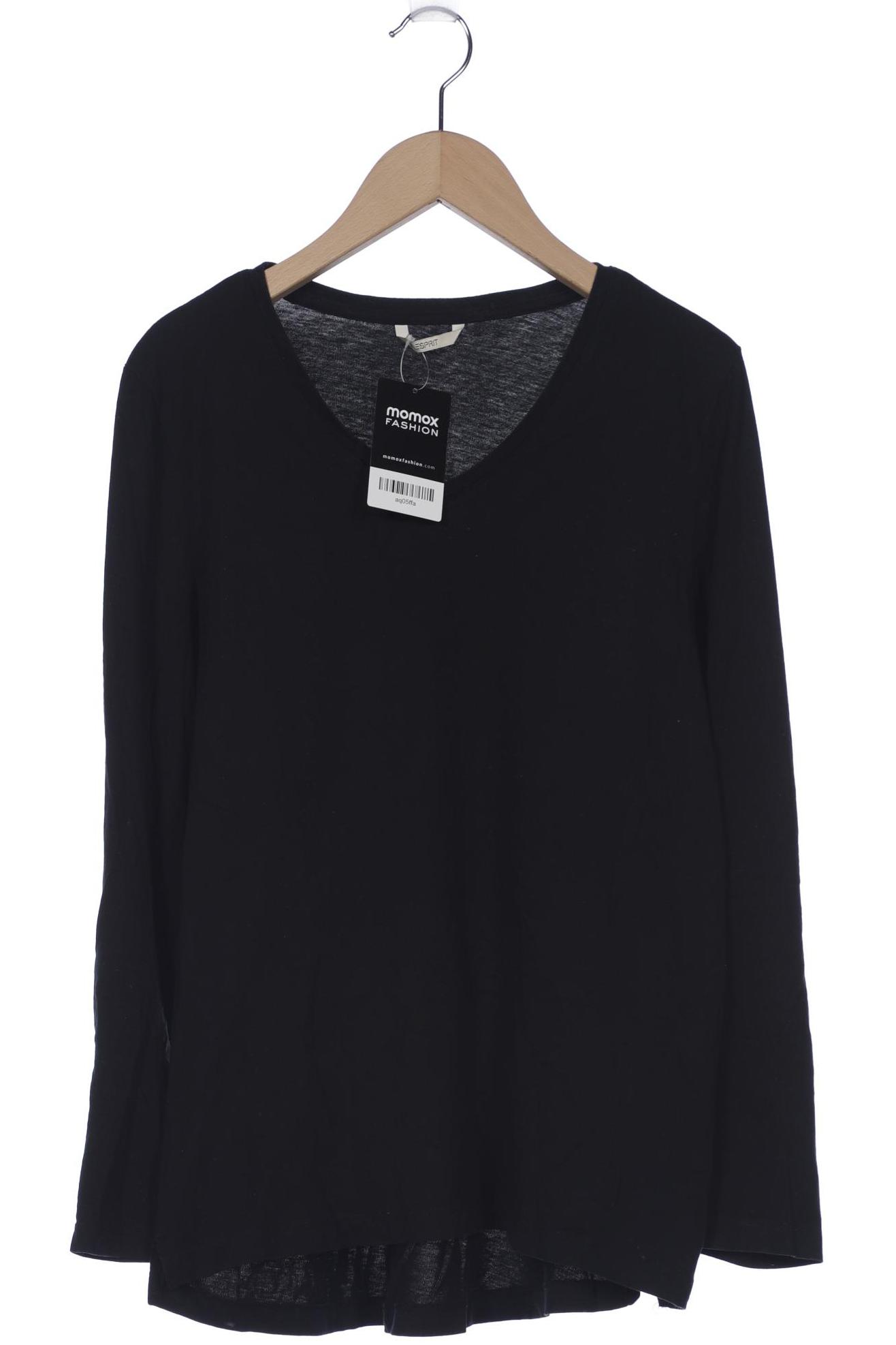 

Esprit Damen Langarmshirt, schwarz, Gr. 38