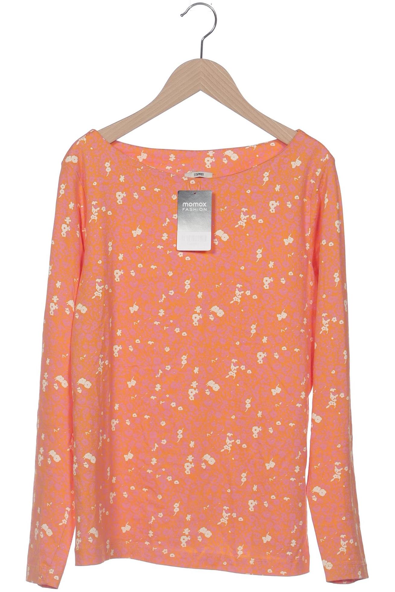 

Esprit Damen Langarmshirt, orange, Gr. 42