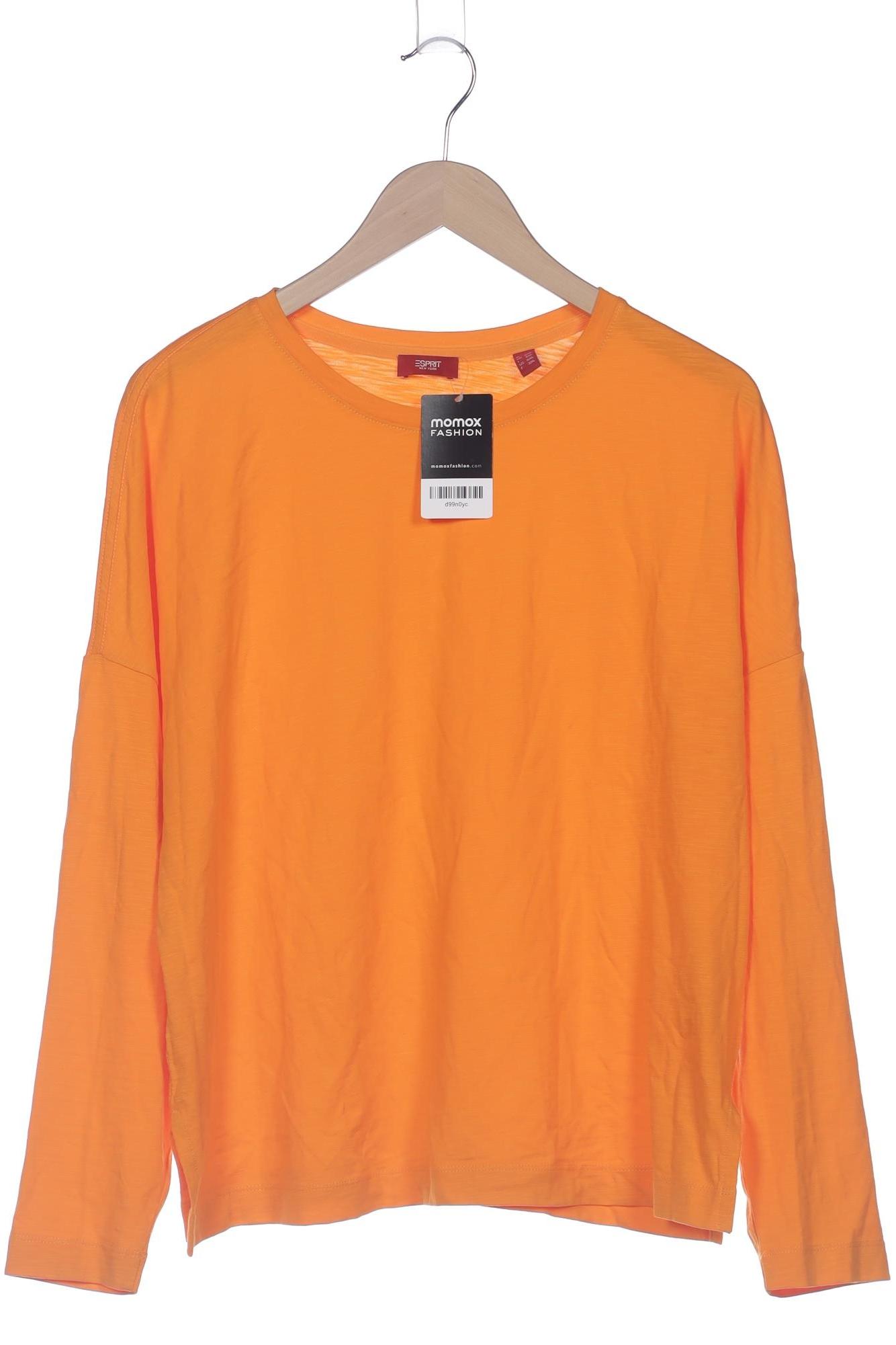

Esprit Damen Langarmshirt, orange, Gr. 46