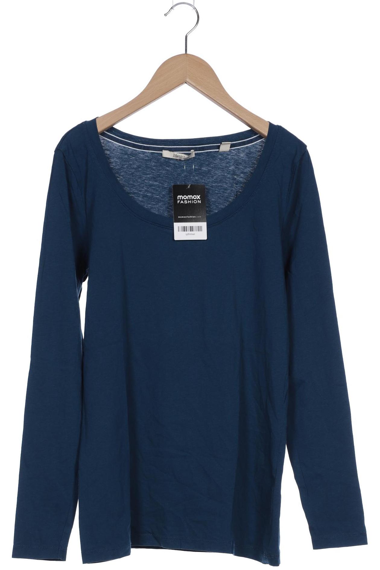 

Esprit Damen Langarmshirt, blau, Gr. 42