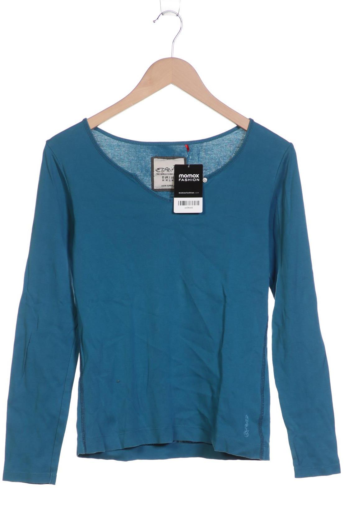 

Esprit Damen Langarmshirt, blau, Gr. 38