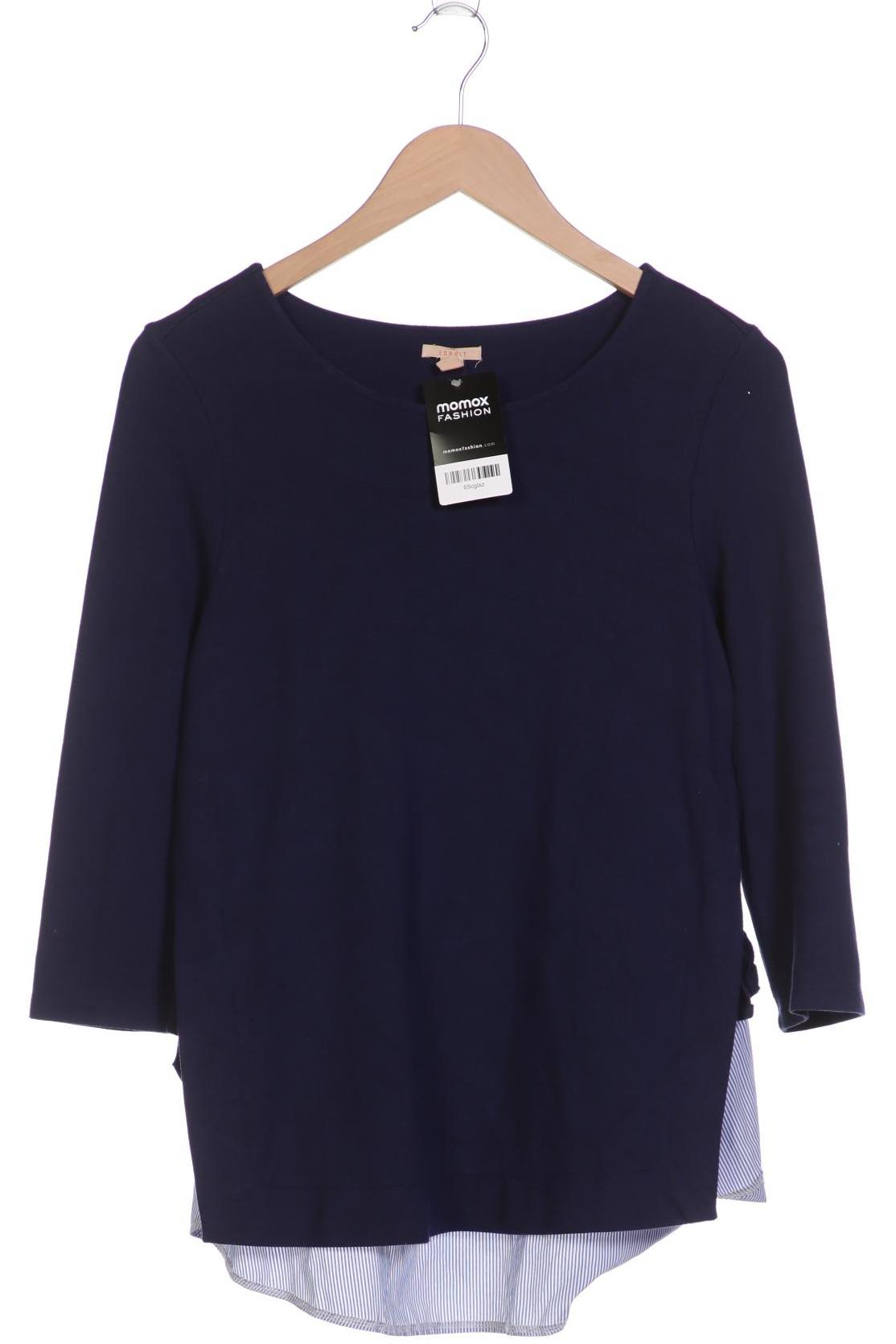 

Esprit Damen Langarmshirt, marineblau, Gr. 36