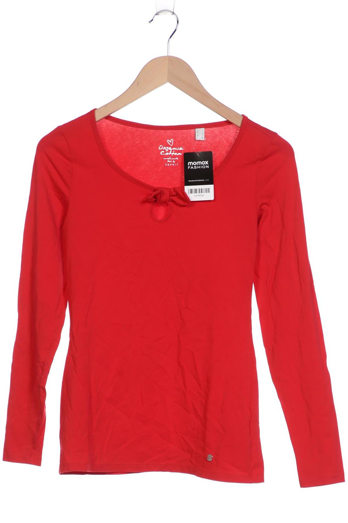 

Esprit Damen Langarmshirt, rot, Gr. 36