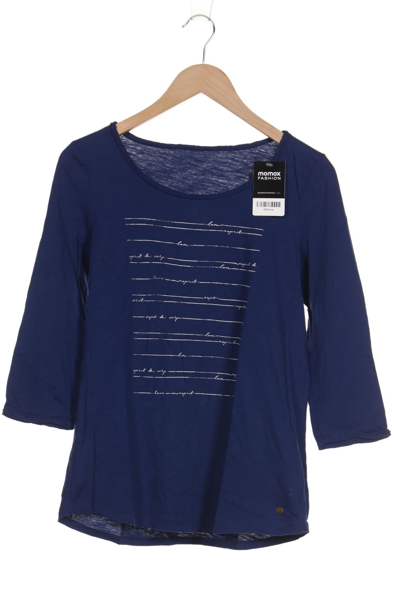 

Esprit Damen Langarmshirt, marineblau, Gr. 38
