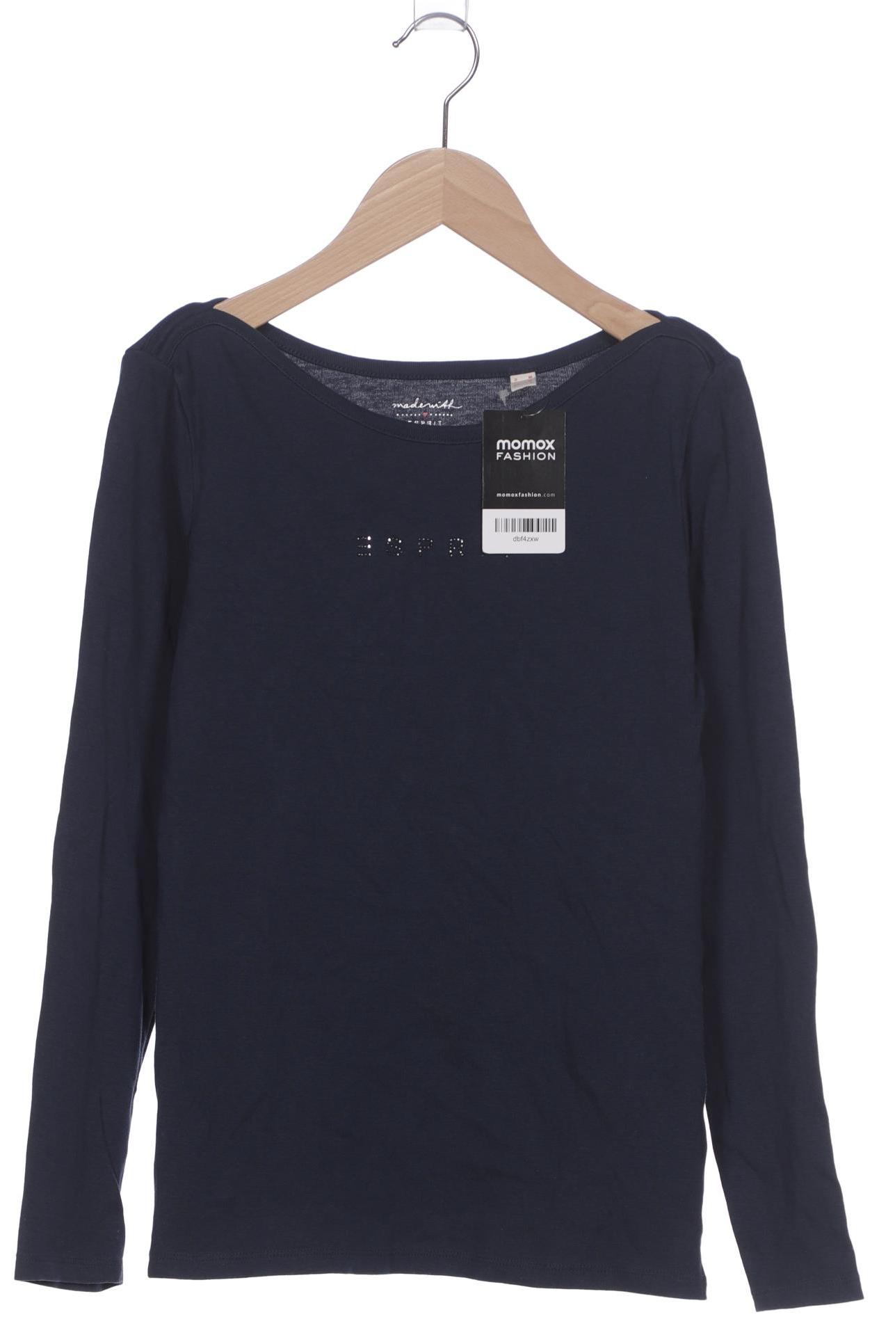 

Esprit Damen Langarmshirt, marineblau, Gr. 38