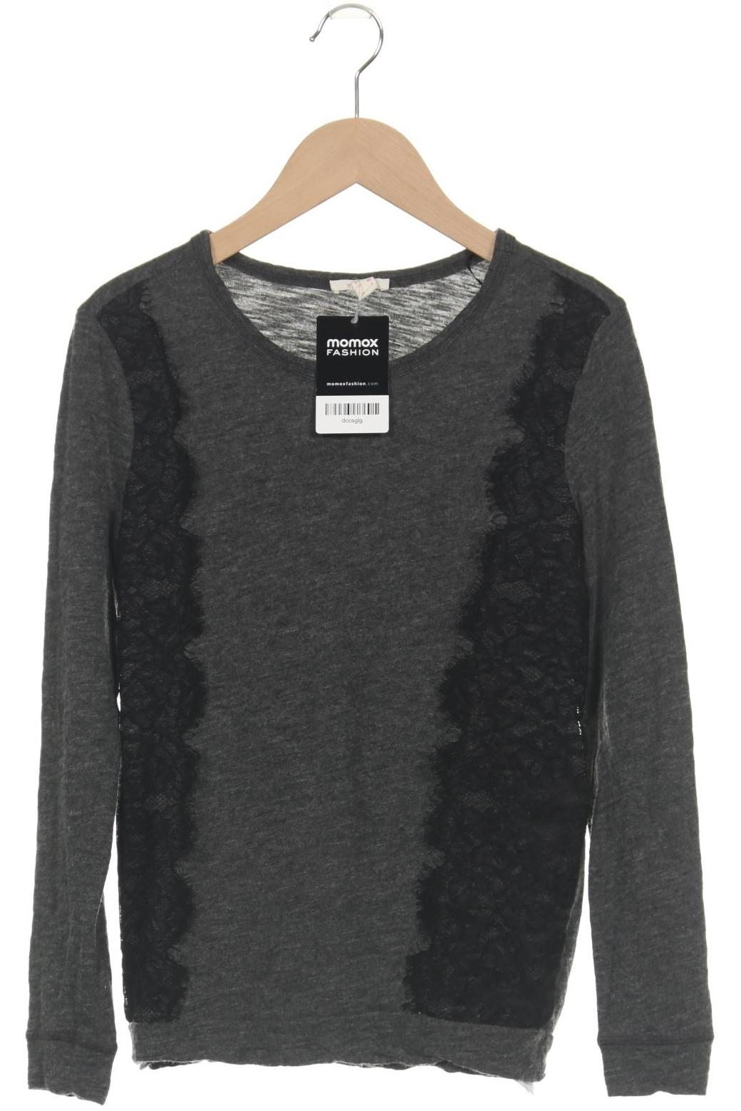 

Esprit Damen Langarmshirt, grau, Gr. 34