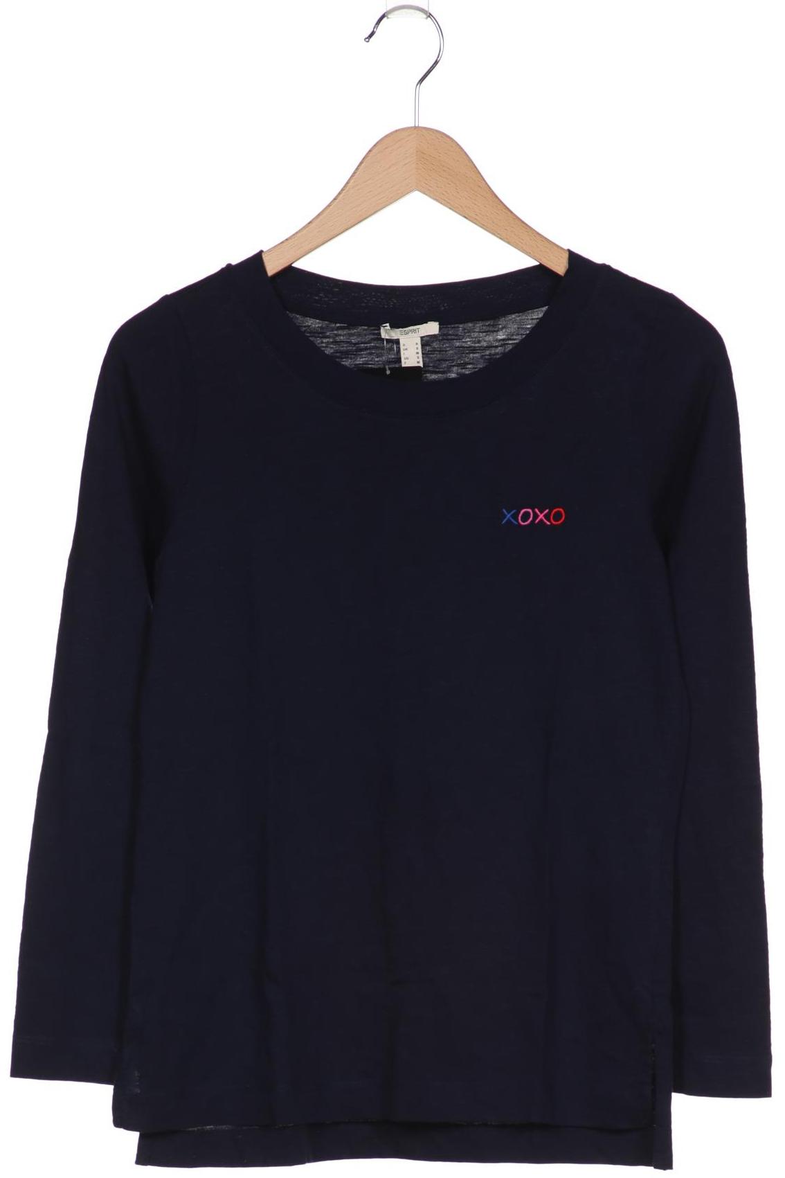 

Esprit Damen Langarmshirt, marineblau, Gr. 36