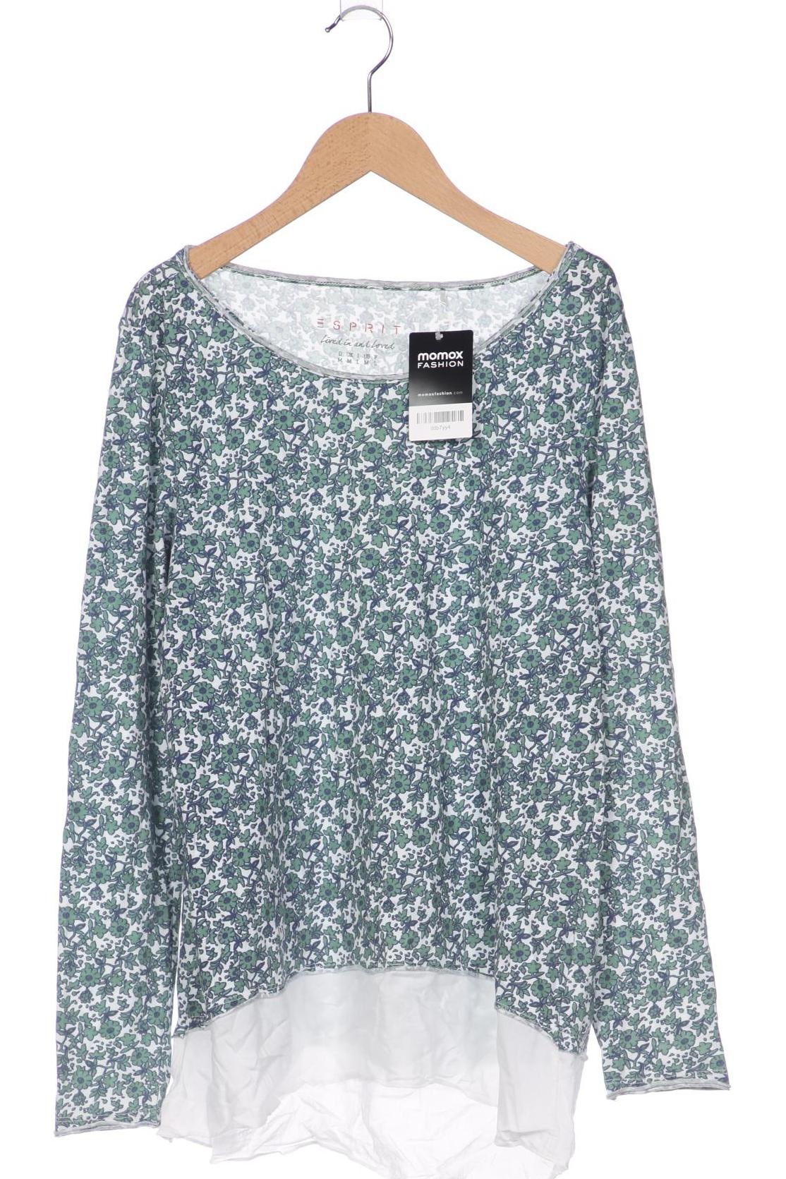 

Esprit Damen Langarmshirt, türkis, Gr. 38