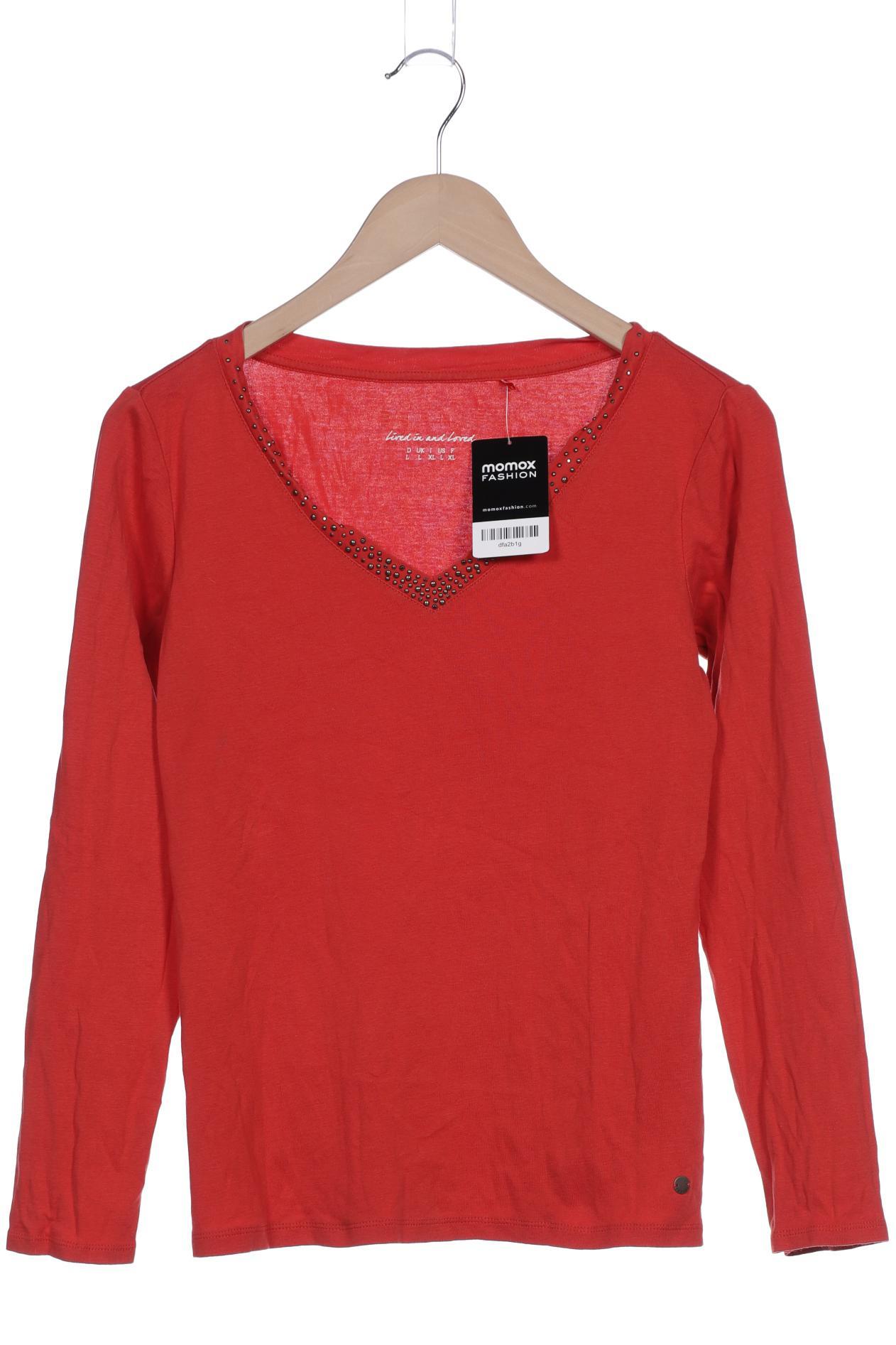 

Esprit Damen Langarmshirt, rot, Gr. 42