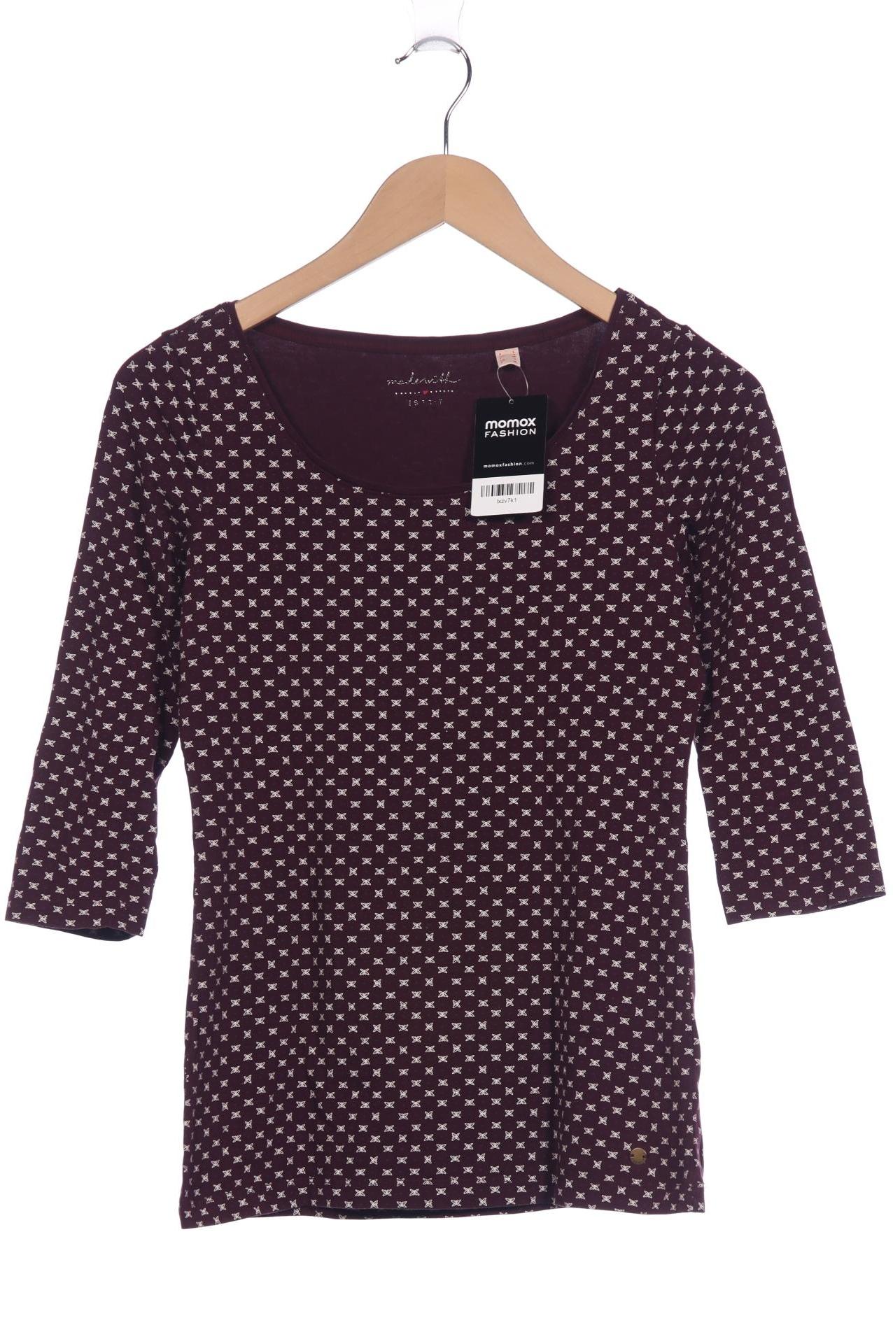 

Esprit Damen Langarmshirt, bordeaux, Gr. 36