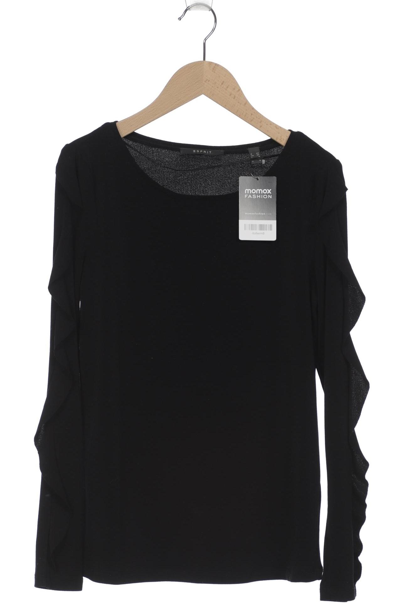 

Esprit Damen Langarmshirt, schwarz, Gr. 34