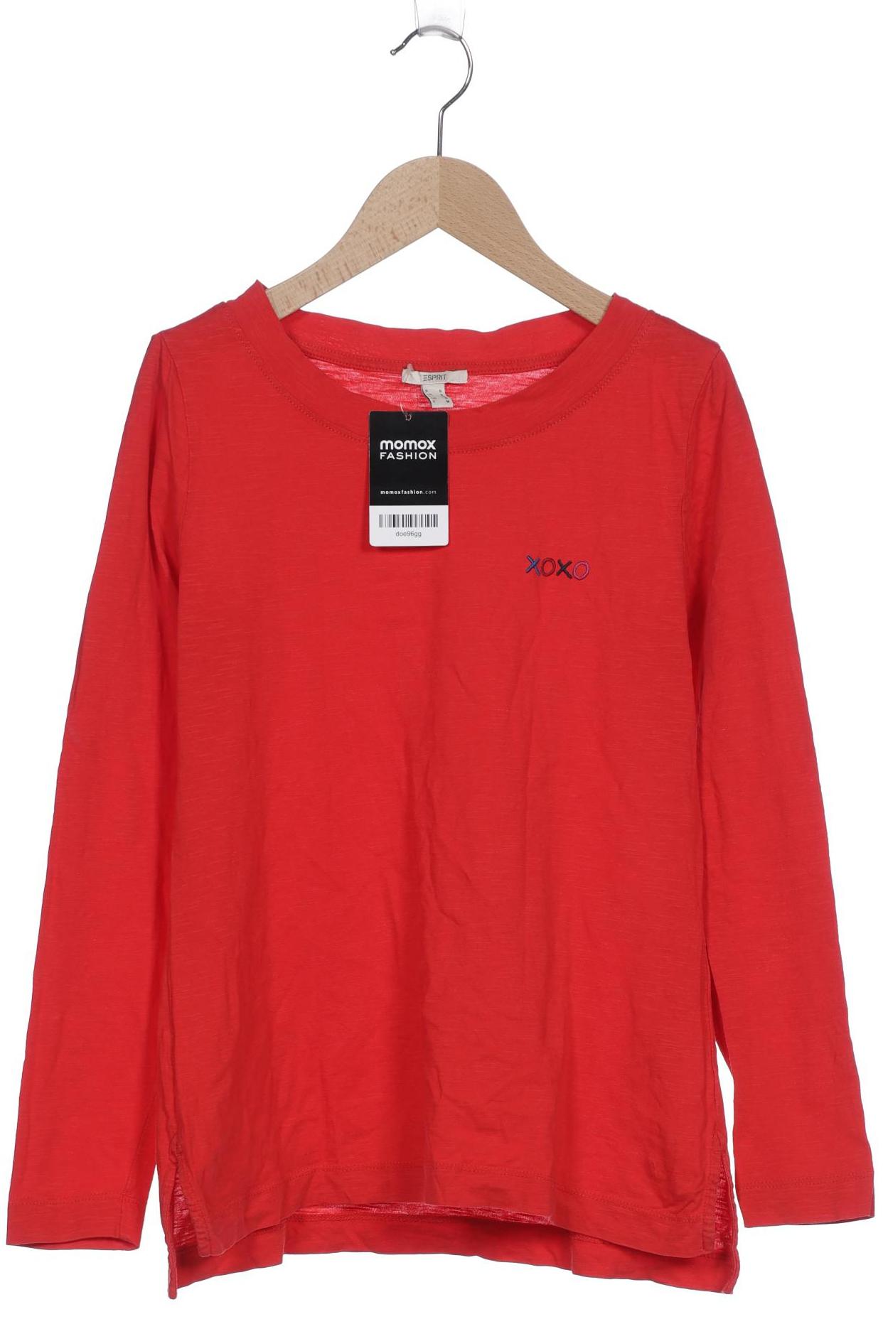 

Esprit Damen Langarmshirt, rot, Gr. 36