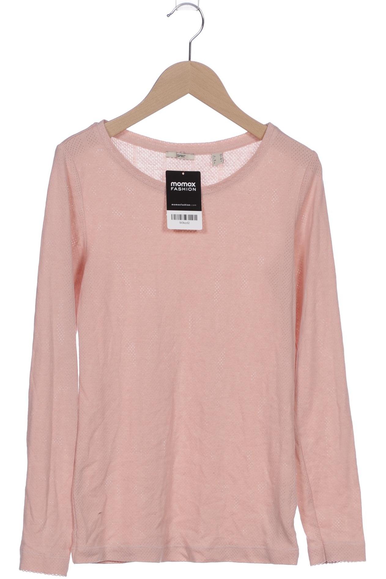 

Esprit Damen Langarmshirt, pink, Gr. 38