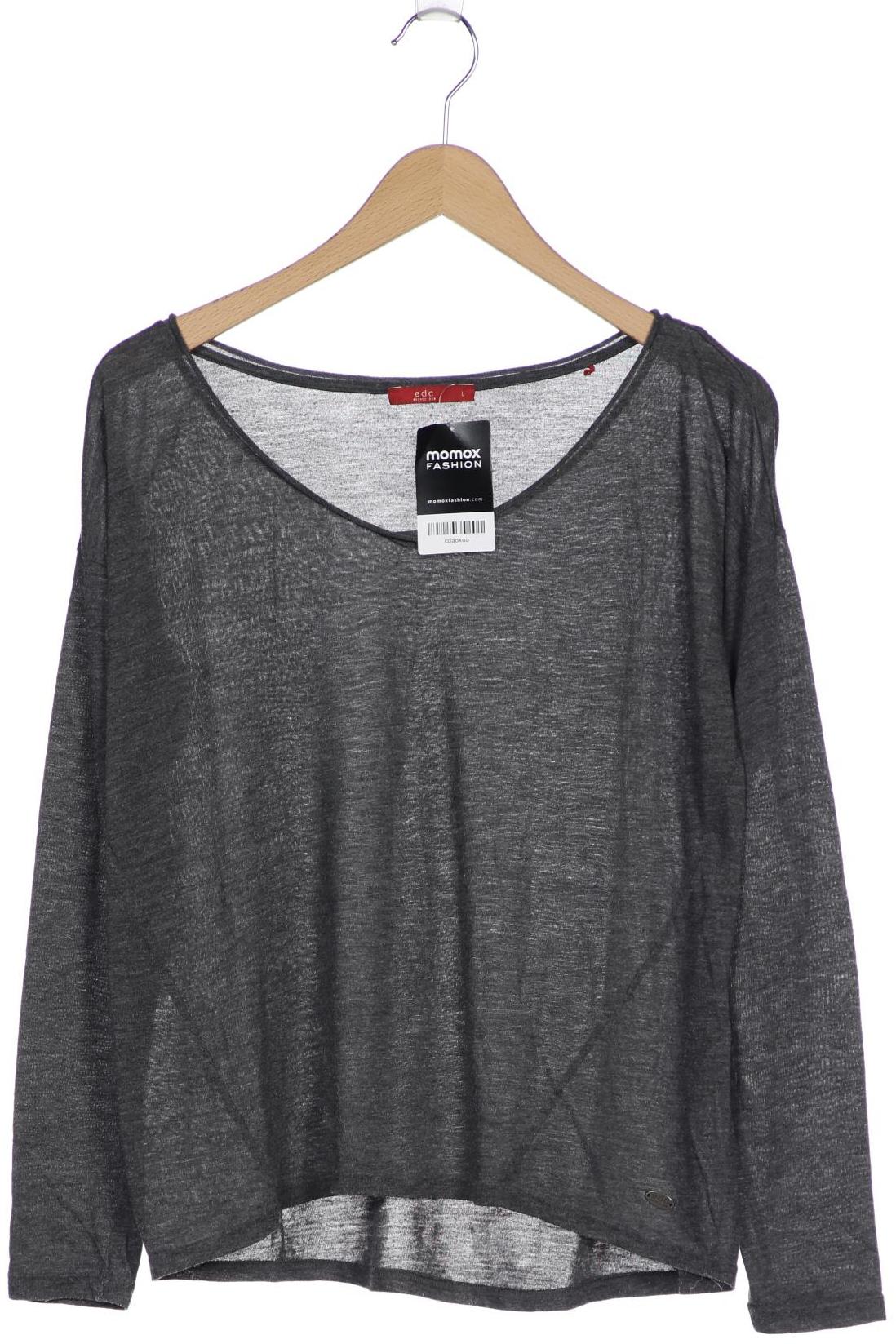 

Esprit Damen Langarmshirt, grau, Gr. 42
