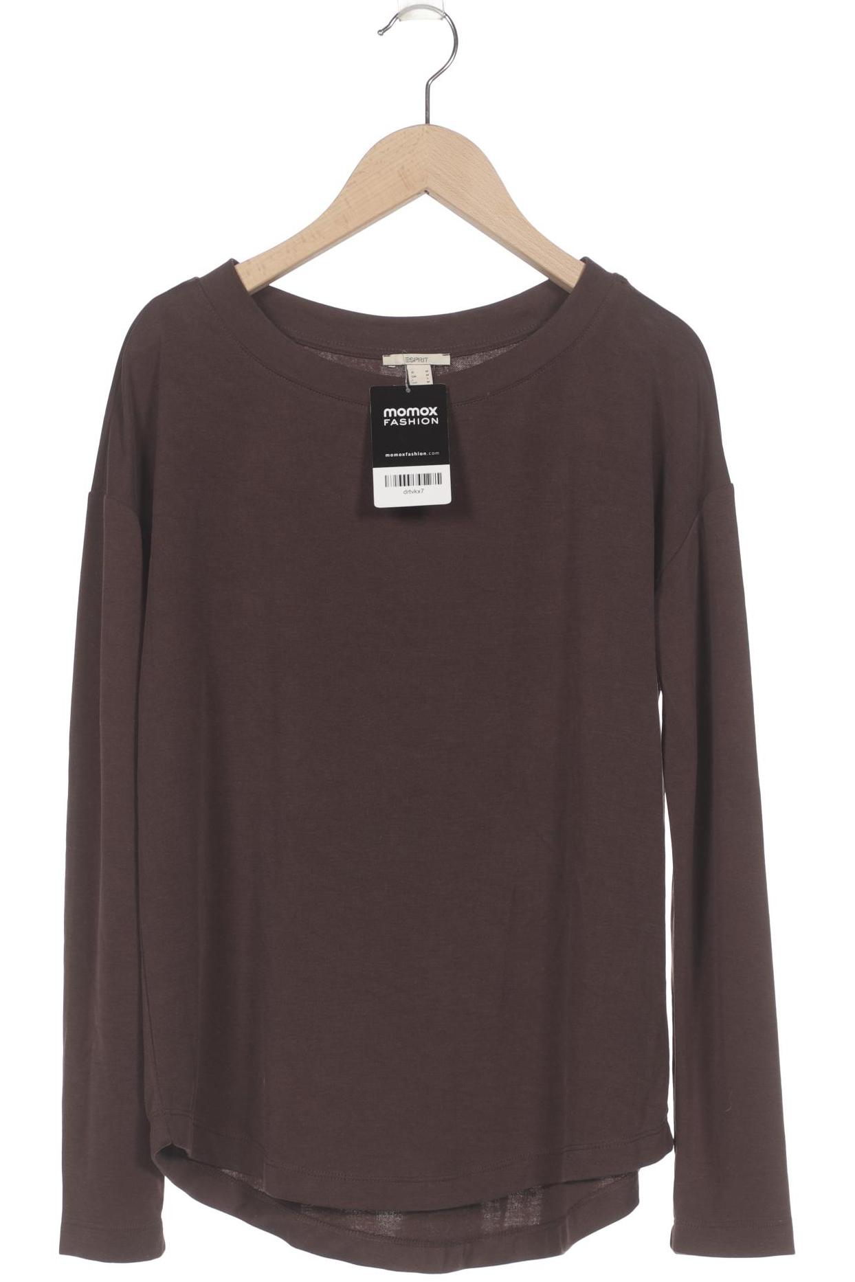

Esprit Damen Langarmshirt, braun, Gr. 38