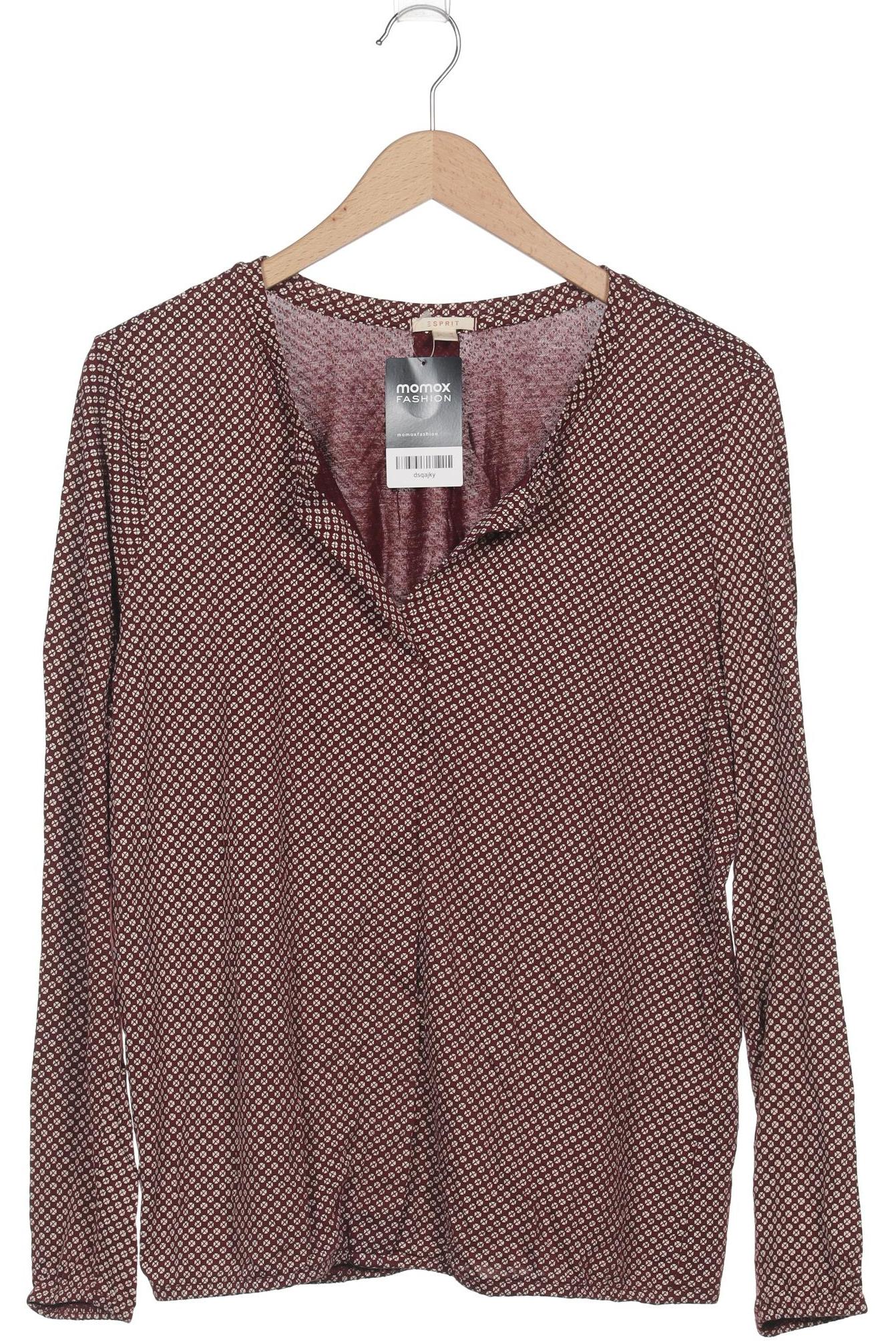 

Esprit Damen Langarmshirt, bordeaux, Gr. 38