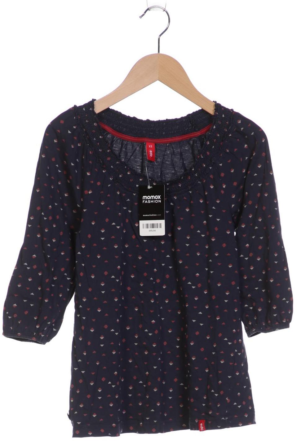 

Esprit Damen Langarmshirt, marineblau, Gr. 34