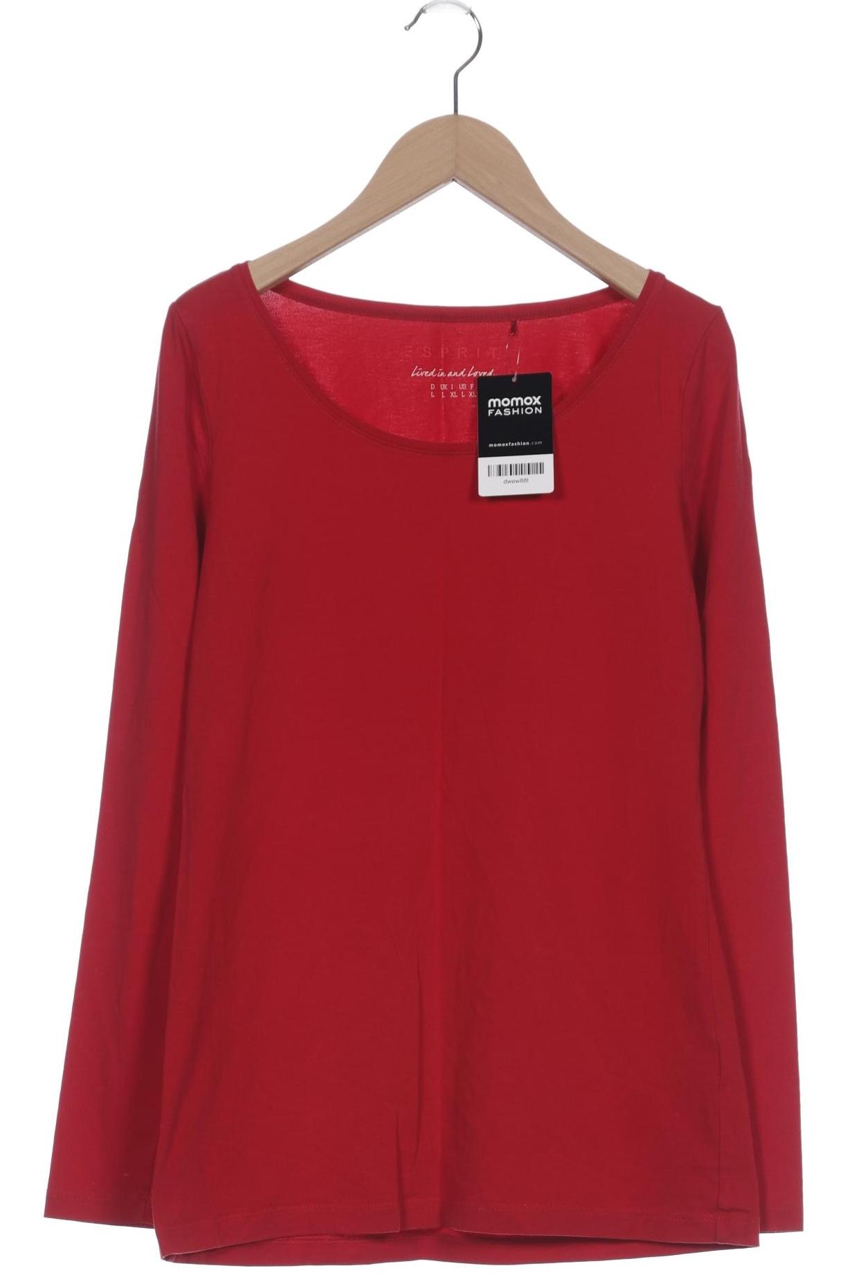 

Esprit Damen Langarmshirt, rot, Gr. 42