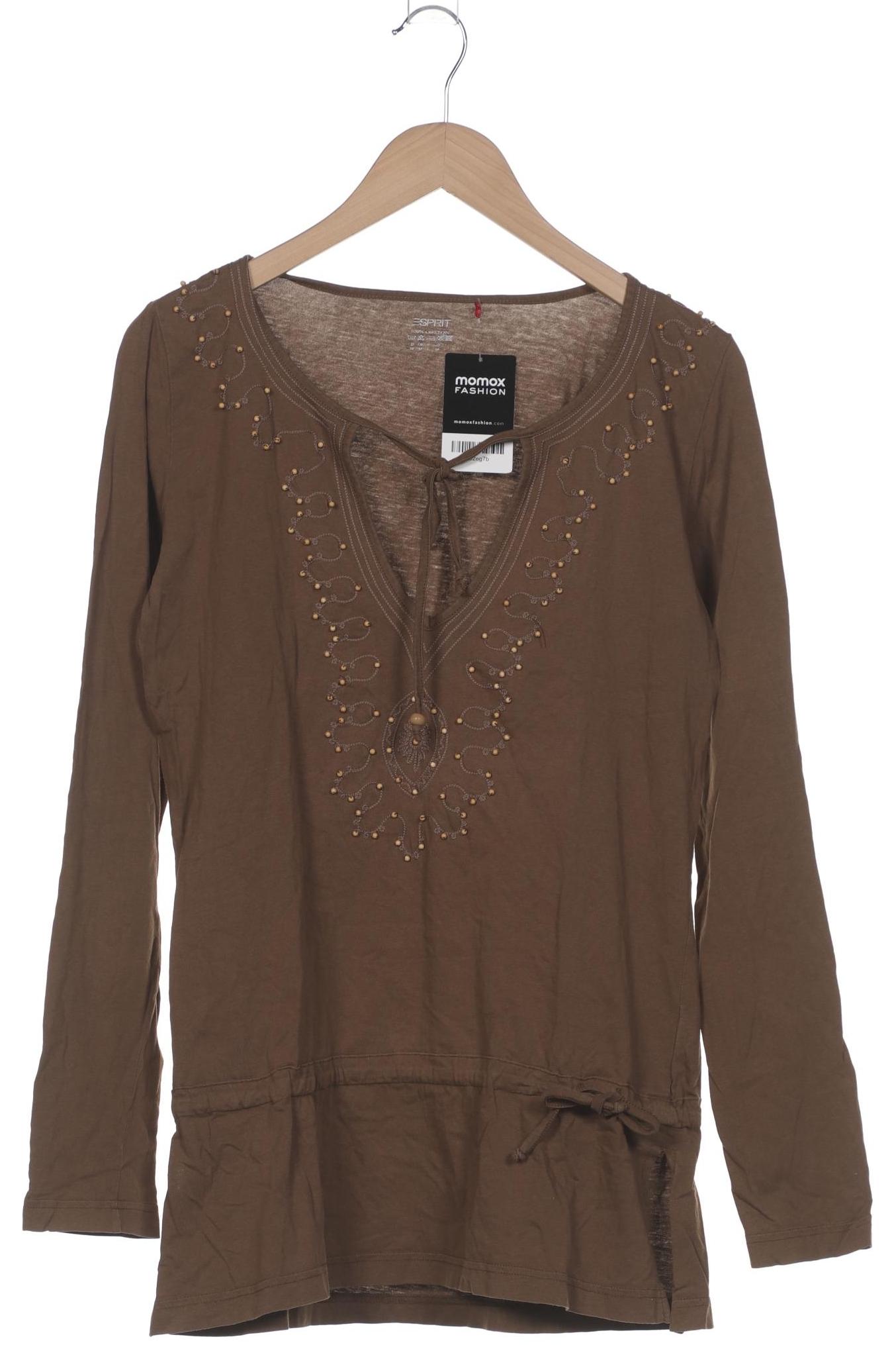 

Esprit Damen Langarmshirt, braun, Gr. 38