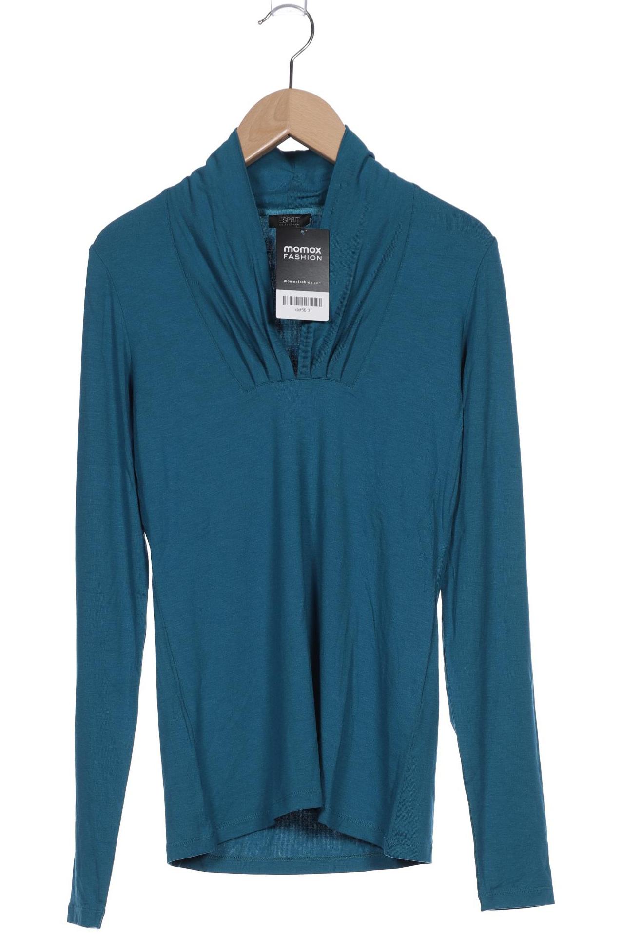 

Esprit Damen Langarmshirt, blau, Gr. 34