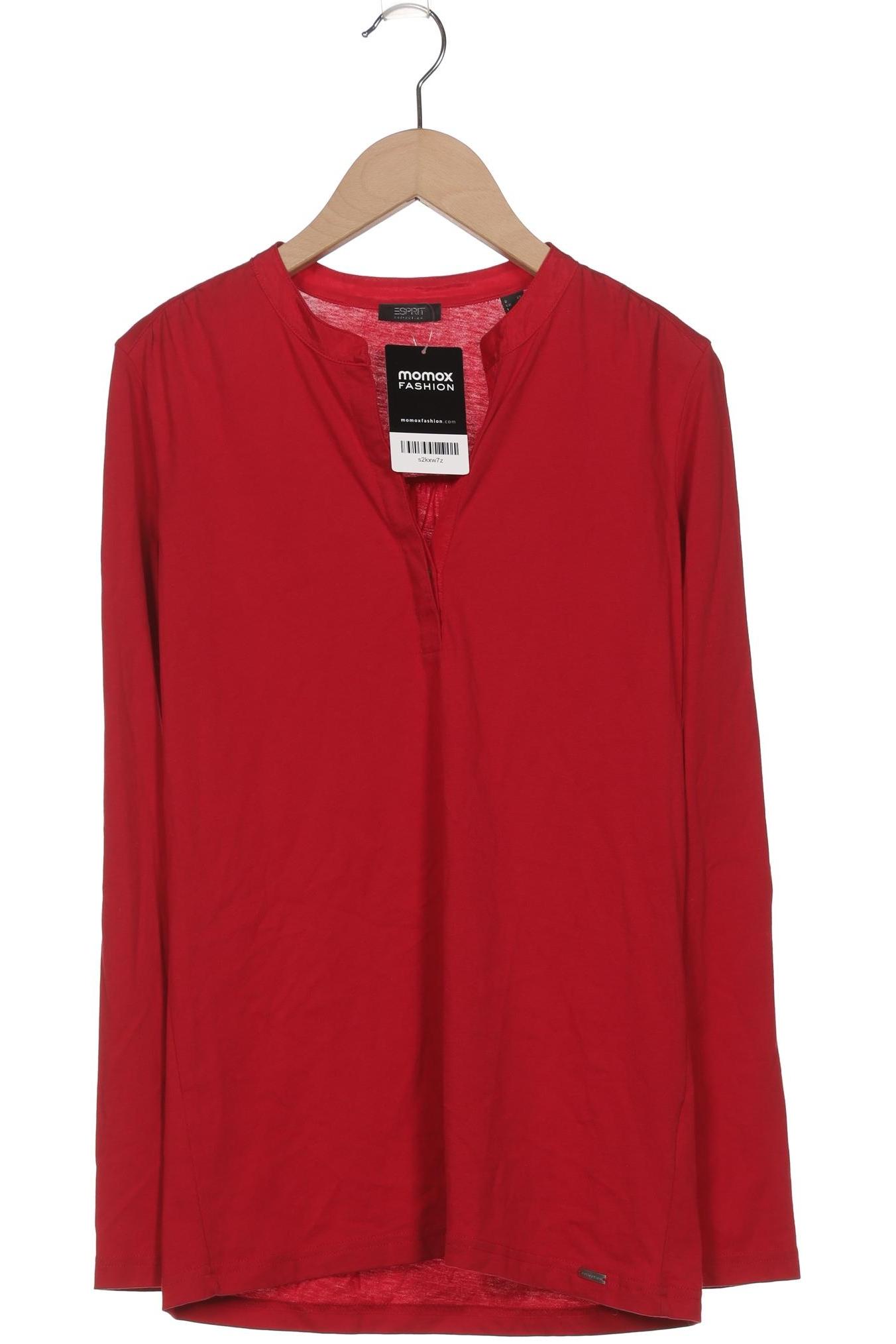 

Esprit Damen Langarmshirt, rot, Gr. 34