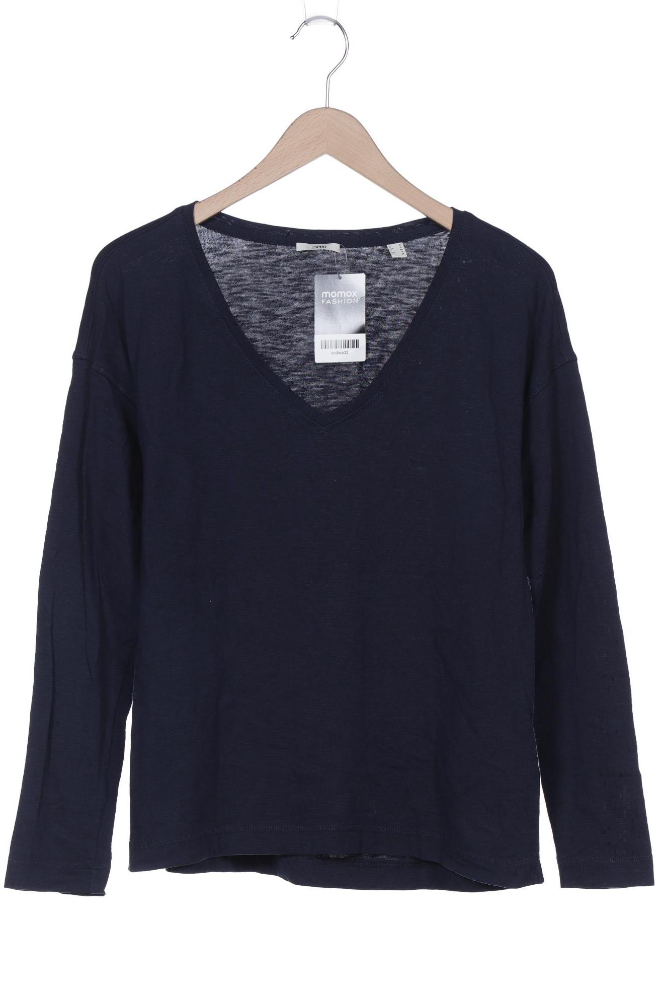 

Esprit Damen Langarmshirt, marineblau, Gr. 36