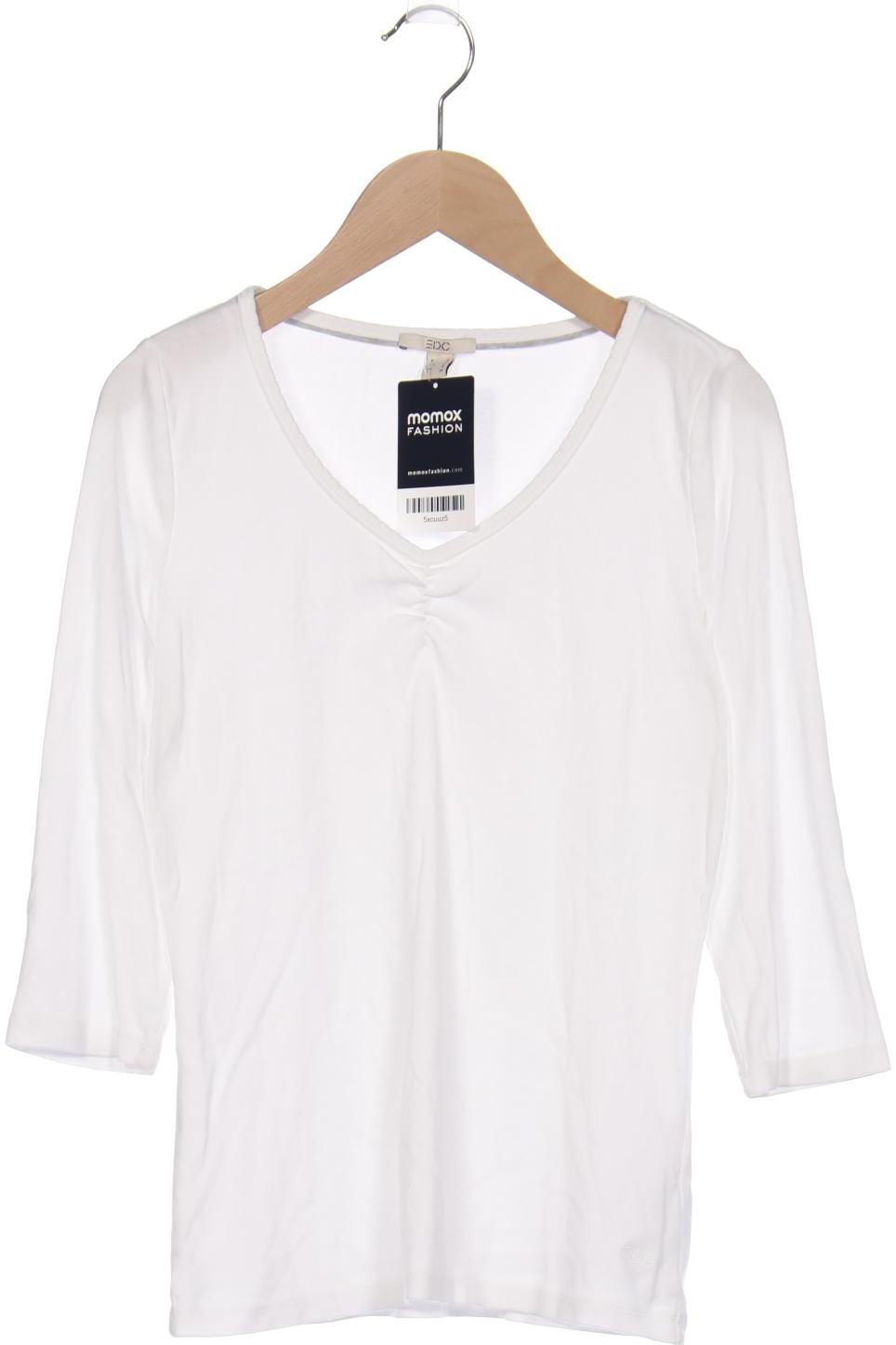 

Esprit Damen Langarmshirt, weiß, Gr. 36