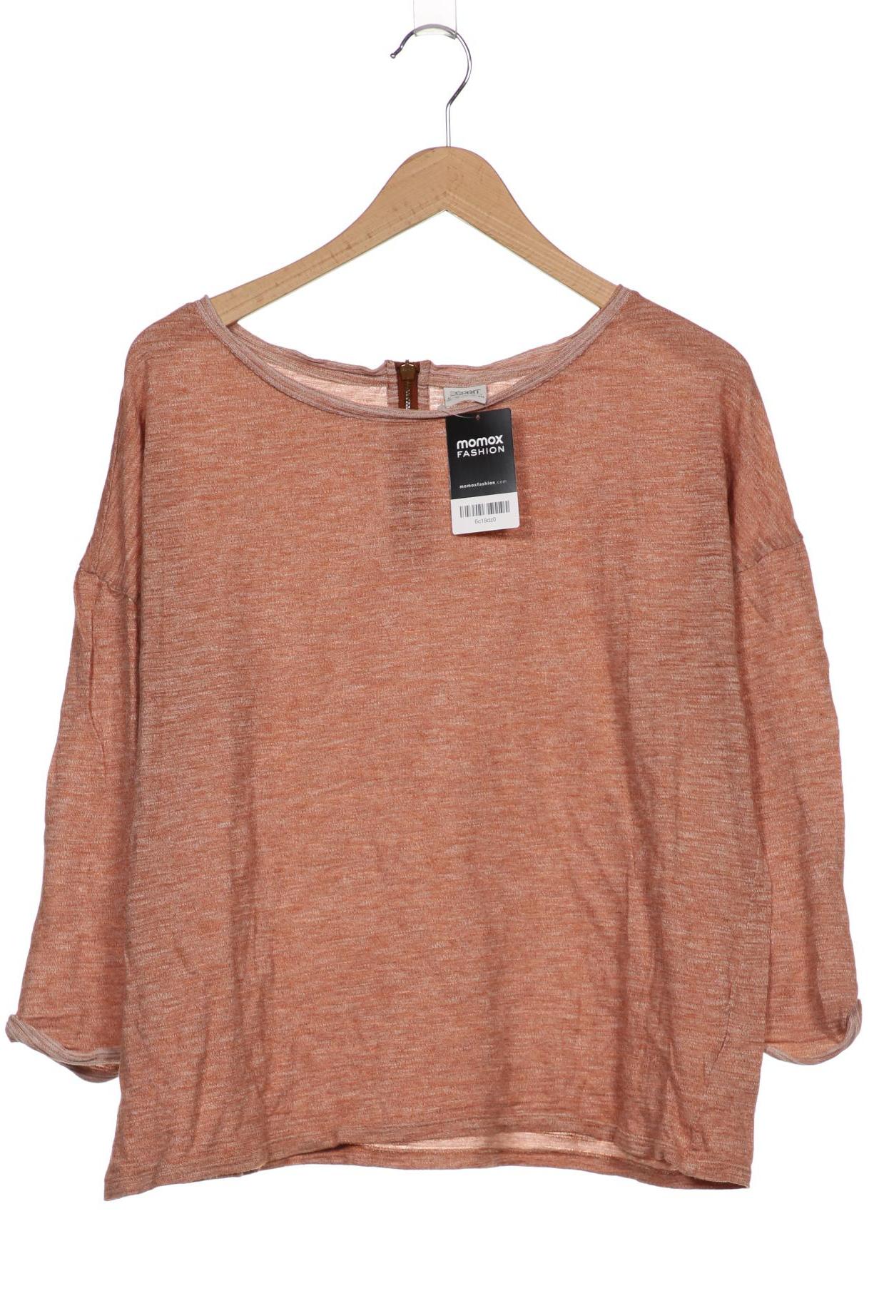 

Esprit Damen Langarmshirt, orange, Gr. 44