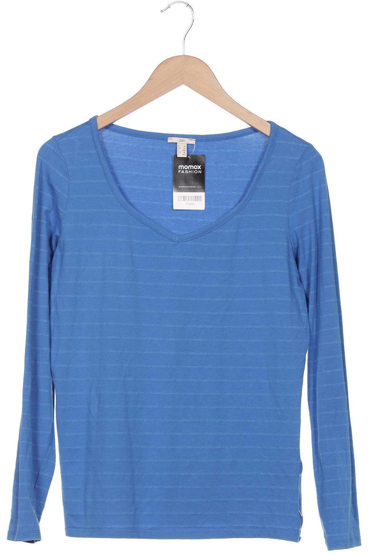 

Esprit Damen Langarmshirt, blau, Gr. 44