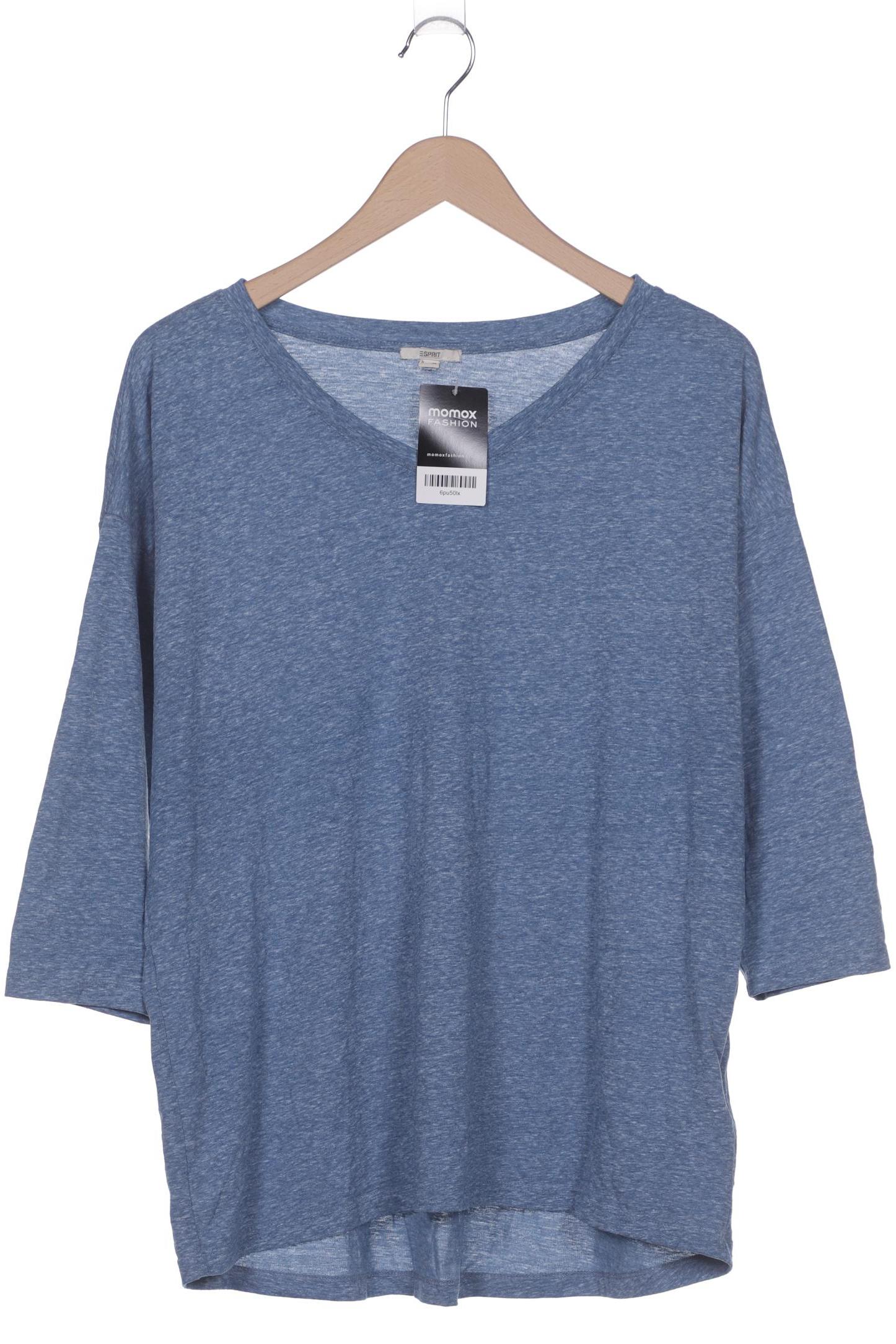 

Esprit Damen Langarmshirt, blau, Gr. 44