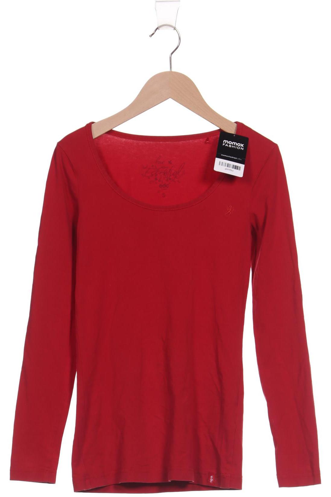 

Esprit Damen Langarmshirt, rot, Gr. 36