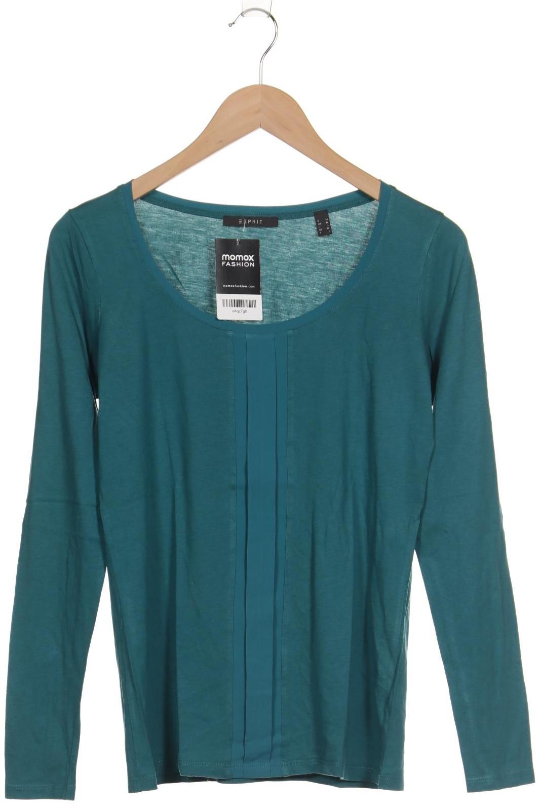 

Esprit Damen Langarmshirt, türkis, Gr. 38