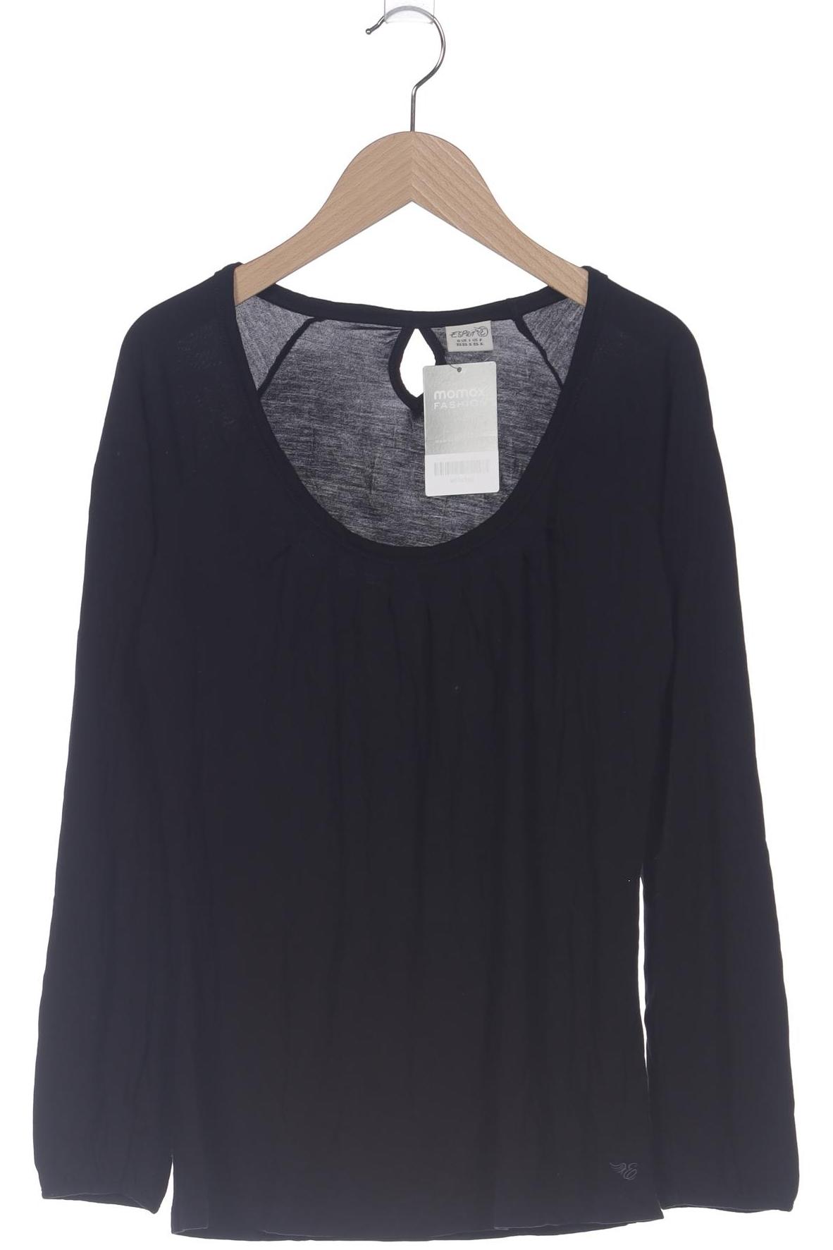 

Esprit Damen Langarmshirt, schwarz, Gr. 34