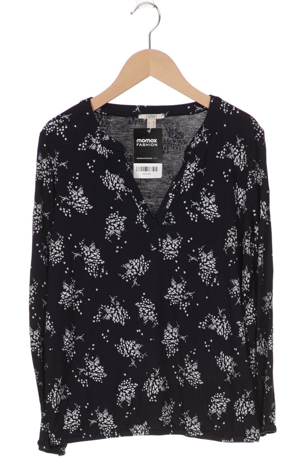 

Esprit Damen Langarmshirt, marineblau, Gr. 34