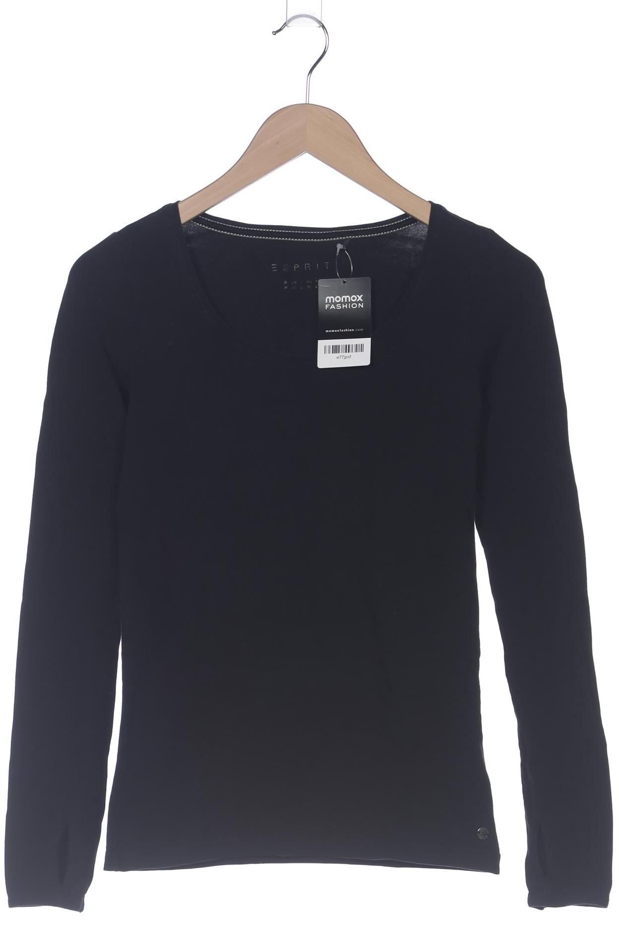 

Esprit Damen Langarmshirt, schwarz, Gr. 38