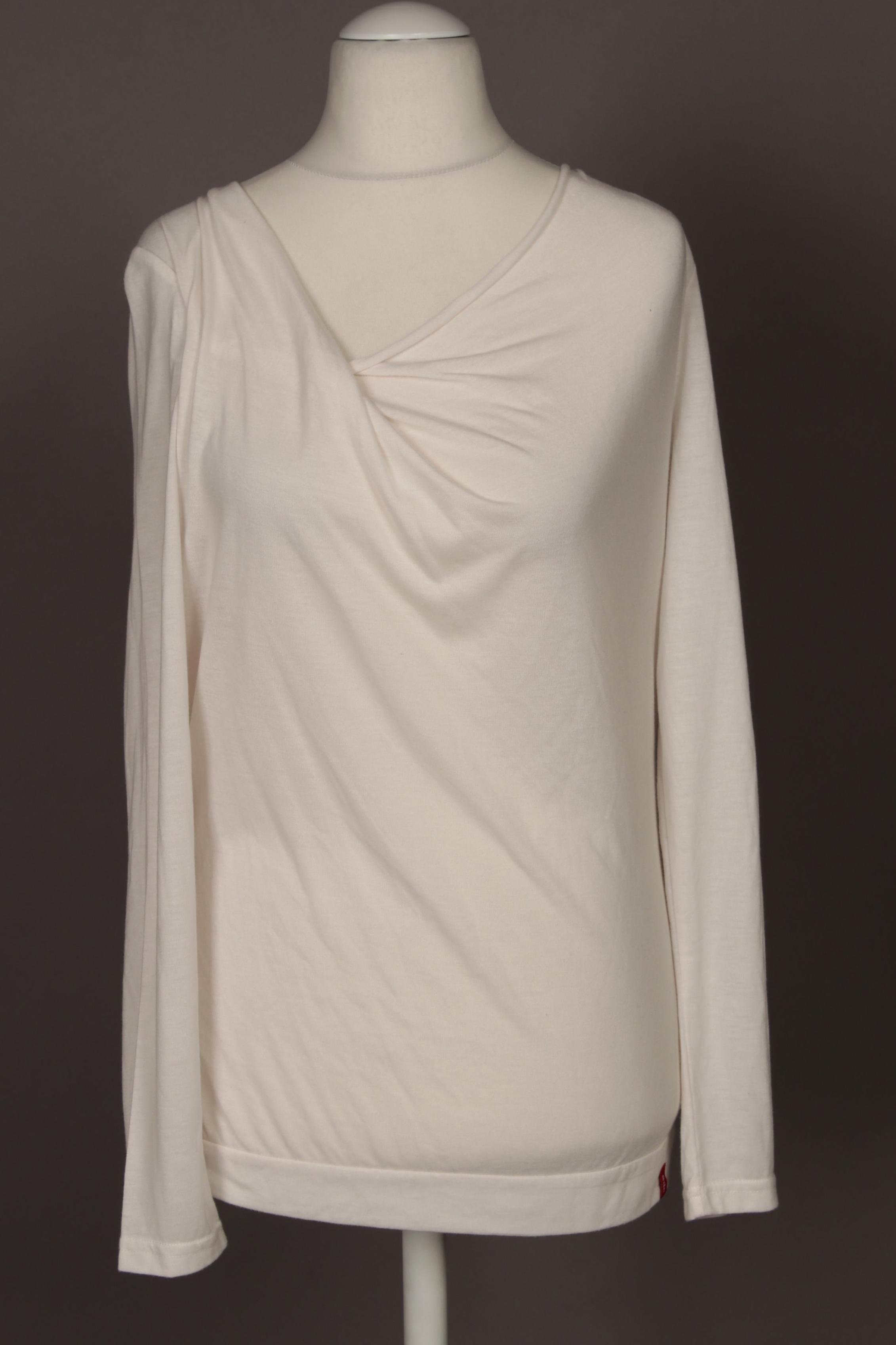 

Esprit Damen Langarmshirt, weiß, Gr.