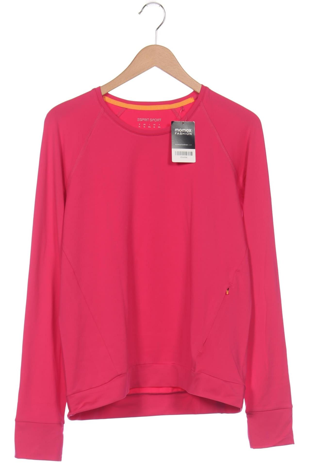 

Esprit Damen Langarmshirt, pink, Gr. 44