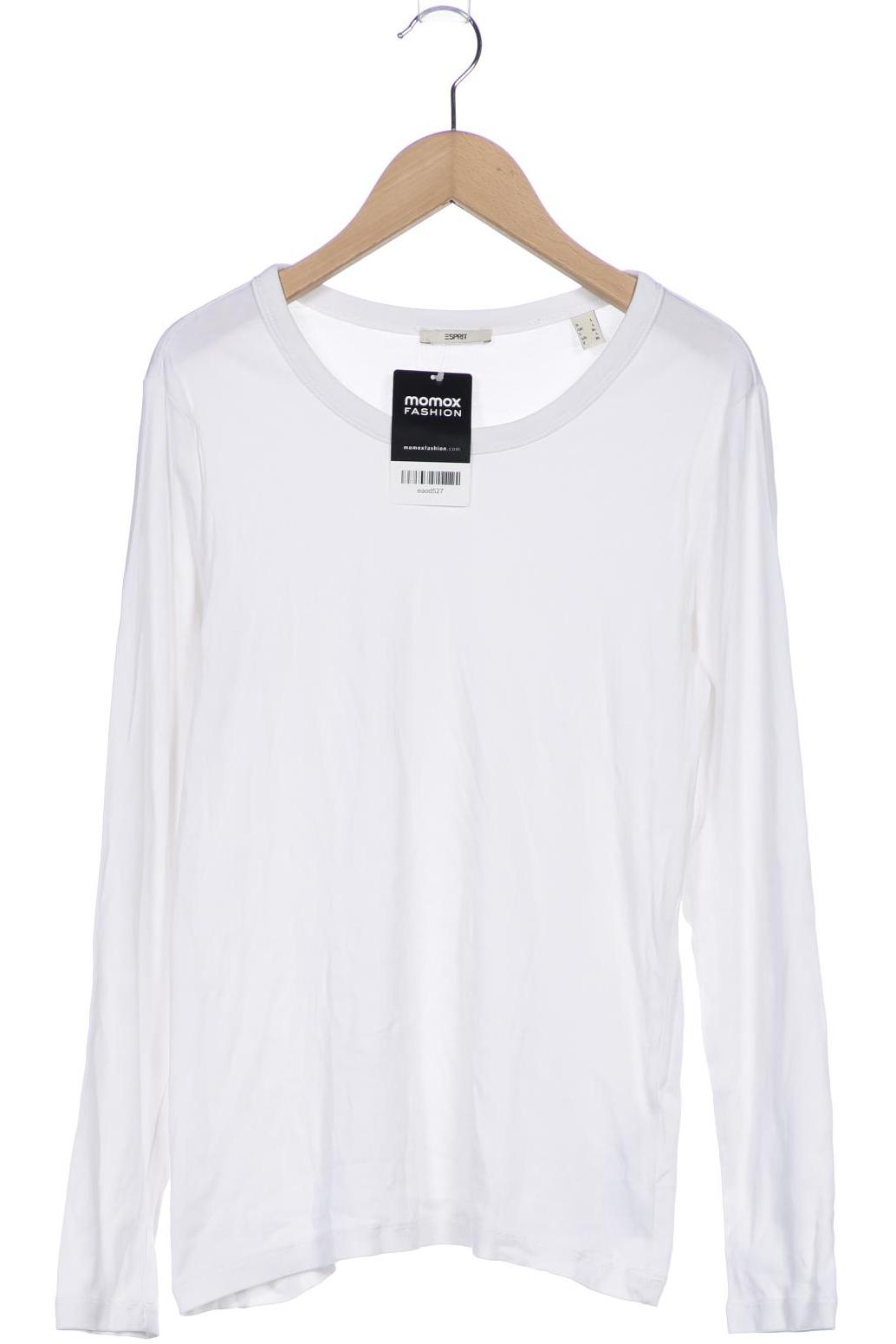 

Esprit Damen Langarmshirt, weiß, Gr. 42