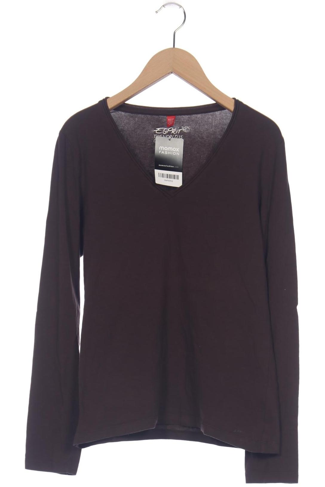 

Esprit Damen Langarmshirt, braun, Gr. 38