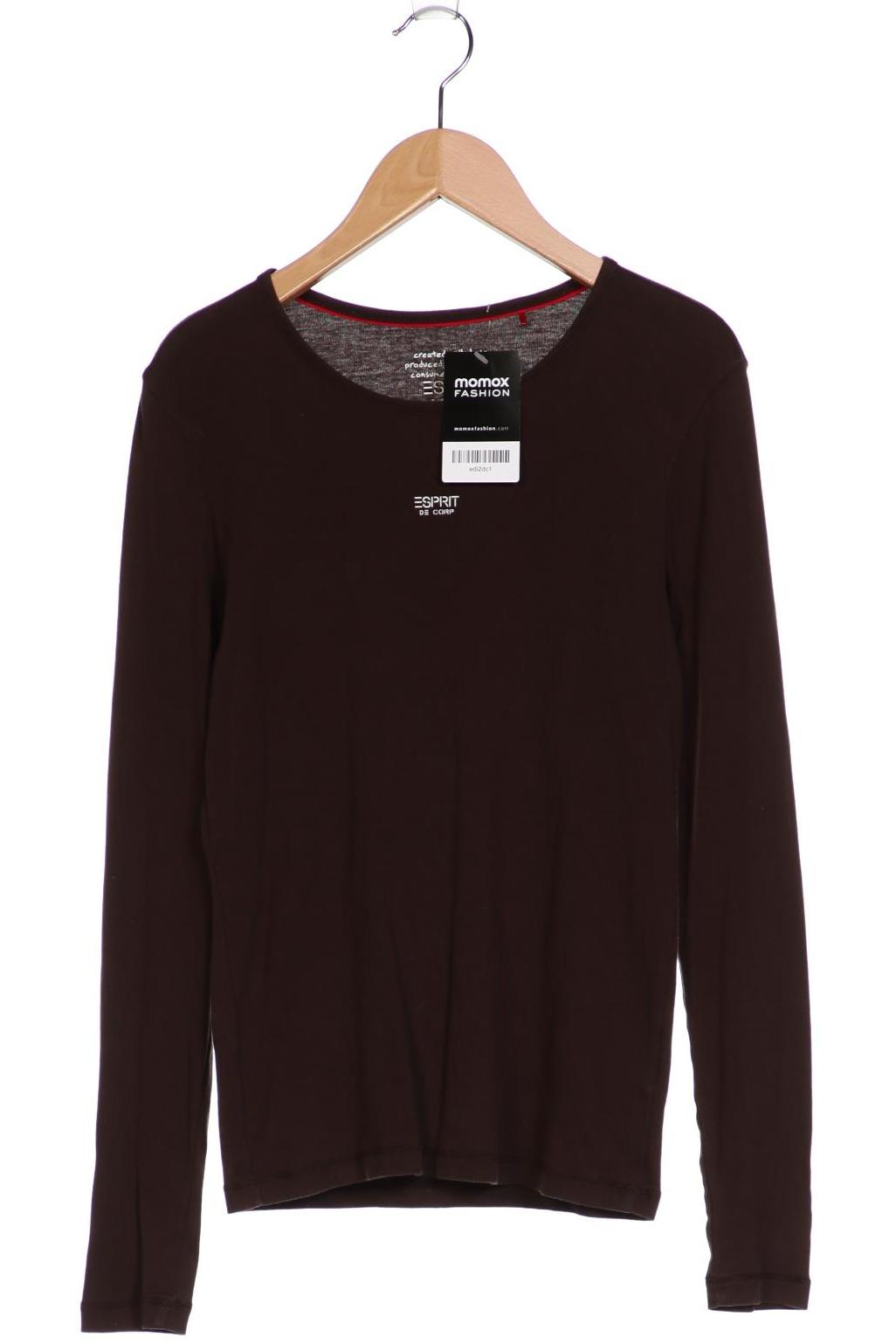 

Esprit Damen Langarmshirt, braun, Gr. 36