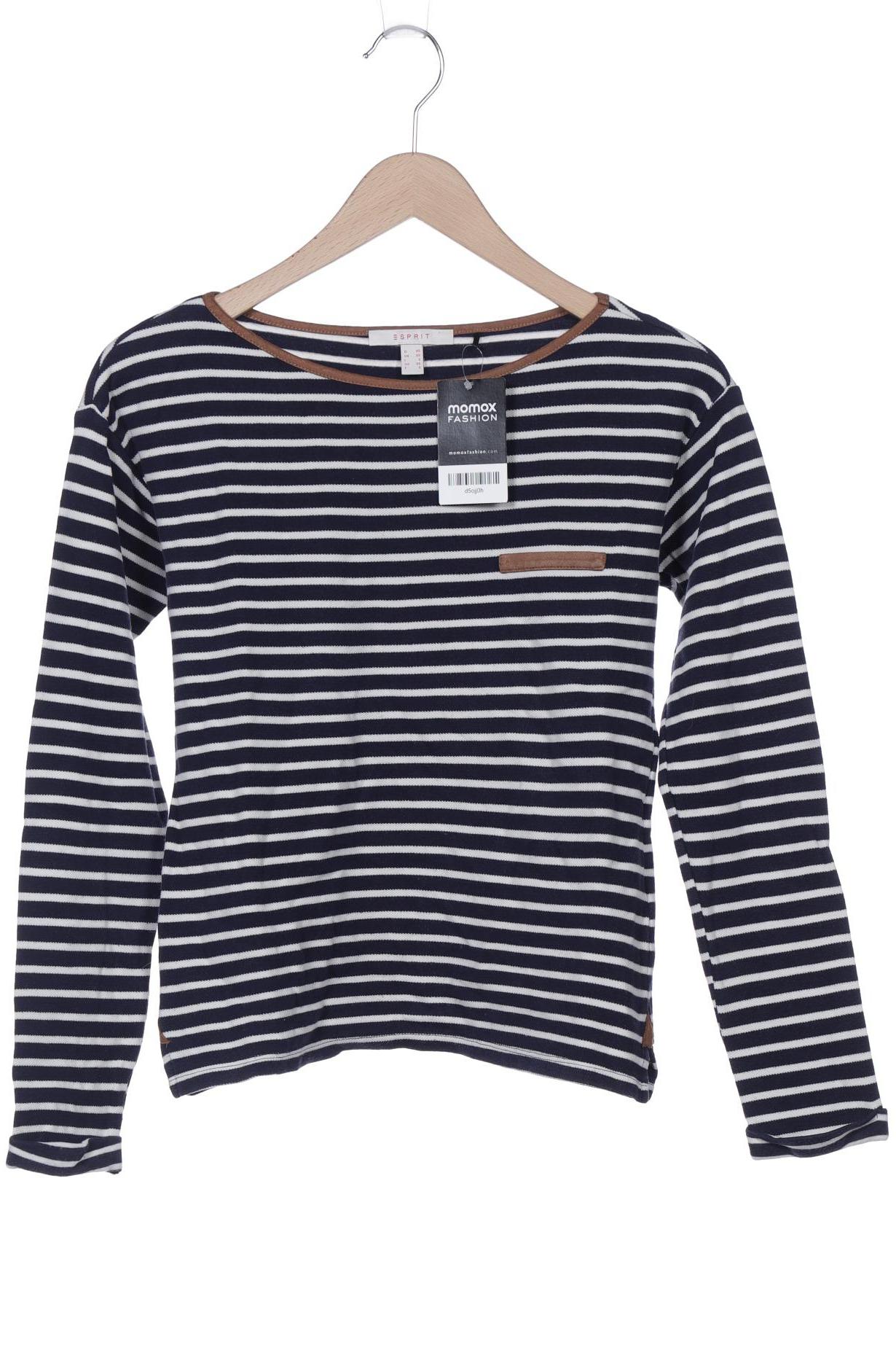 

Esprit Damen Langarmshirt, marineblau, Gr. 34